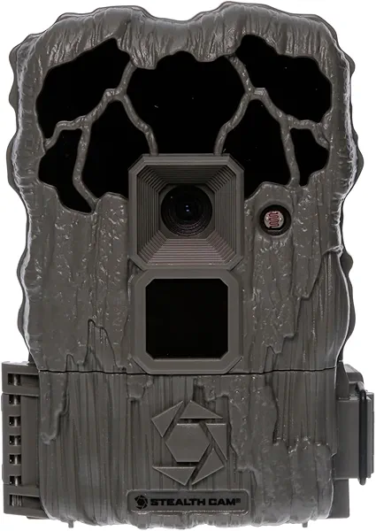 Stealth Cam QS20 20MP Photo & 720P Video at 30FPS 0.8 Sec Trigger Speed 80Ft Detection & IR Range Compact Hunting Trail Camera, 32GB SD Card Supported