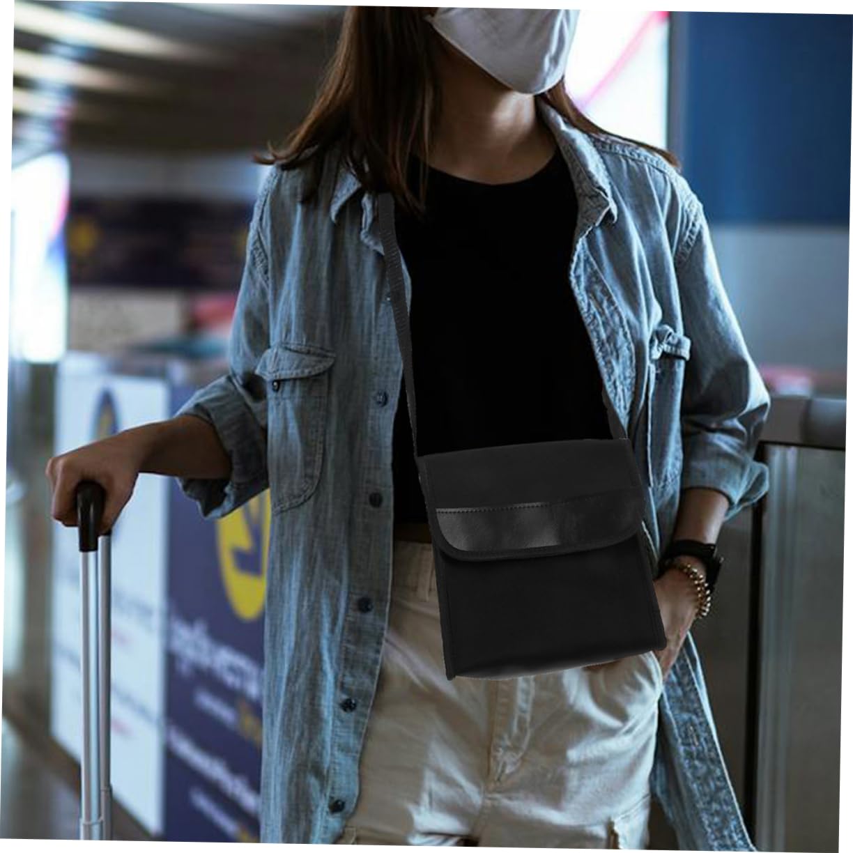 SHERCHPRY Zaino per Telescopio 2 Pezzi Nero Oxford Accesso Rapido