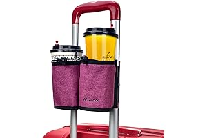 Kids Flight Travel Essentials: Free-Hand Cup Holder for Effortless Hydration on the Go