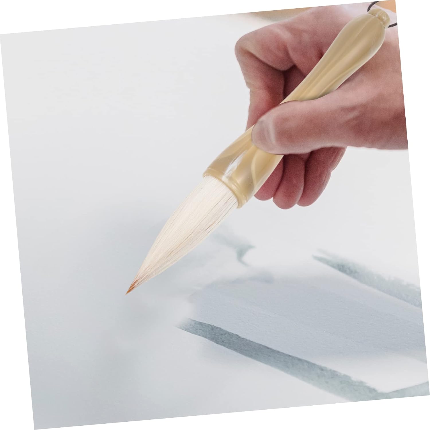 Gadpiparty Chinese Calligraphy Brush Pen Writing Brush for Couplets DIY Calligraphy Painting Durable Easy to Clean for Students Beginners