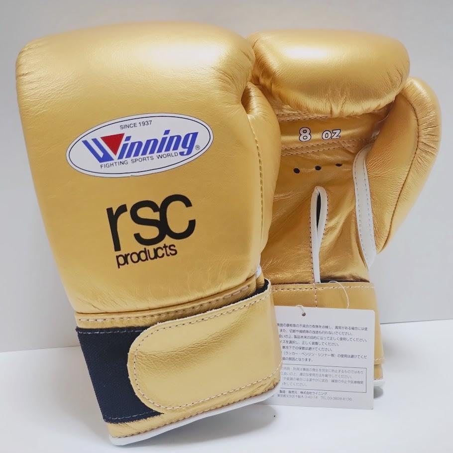 Winning ボクシンググローブ 8 oz ゴールド Winning ボクシンググローブ 8 oz ゴールド Winning Boxing