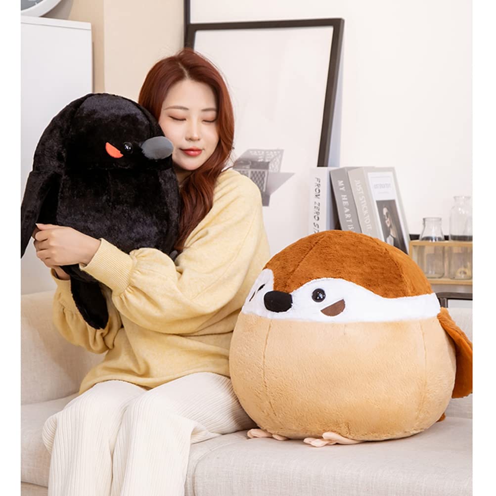 Amazon.co.jp: スズメ カラス プレゼント 癒される抱き枕 赤ちゃん