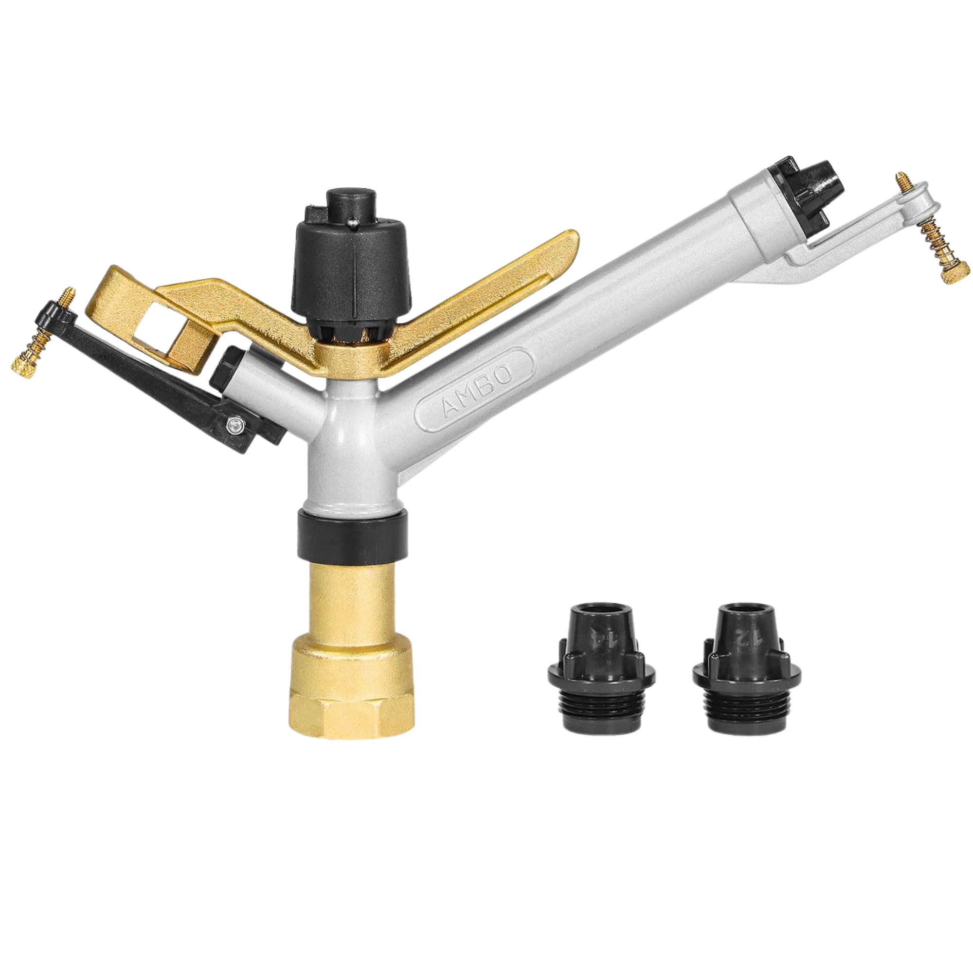 AMBOF Ambo 1-1/2" Full Circle Impact Sprinkler with Nozzles