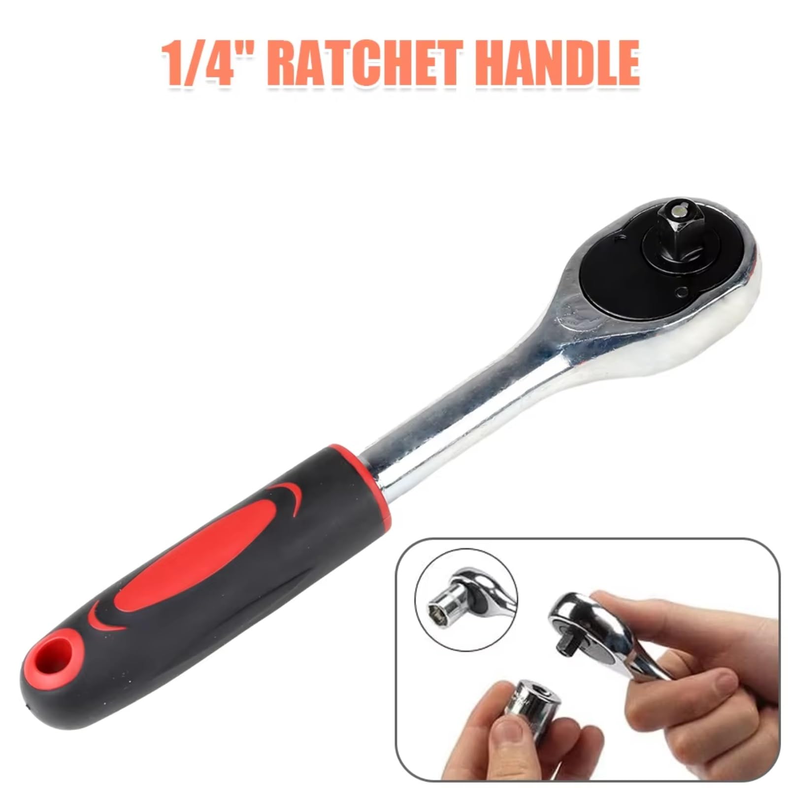 Set attrezzi da meccanico 53 Pz Set Chiavi A Cricchetto Kit Strumenti Riparazione Auto Dinamometrica Per Combo Kit 1/4 Chiave A Cricchetto Punte Per Cacciavite Utensile Manuale