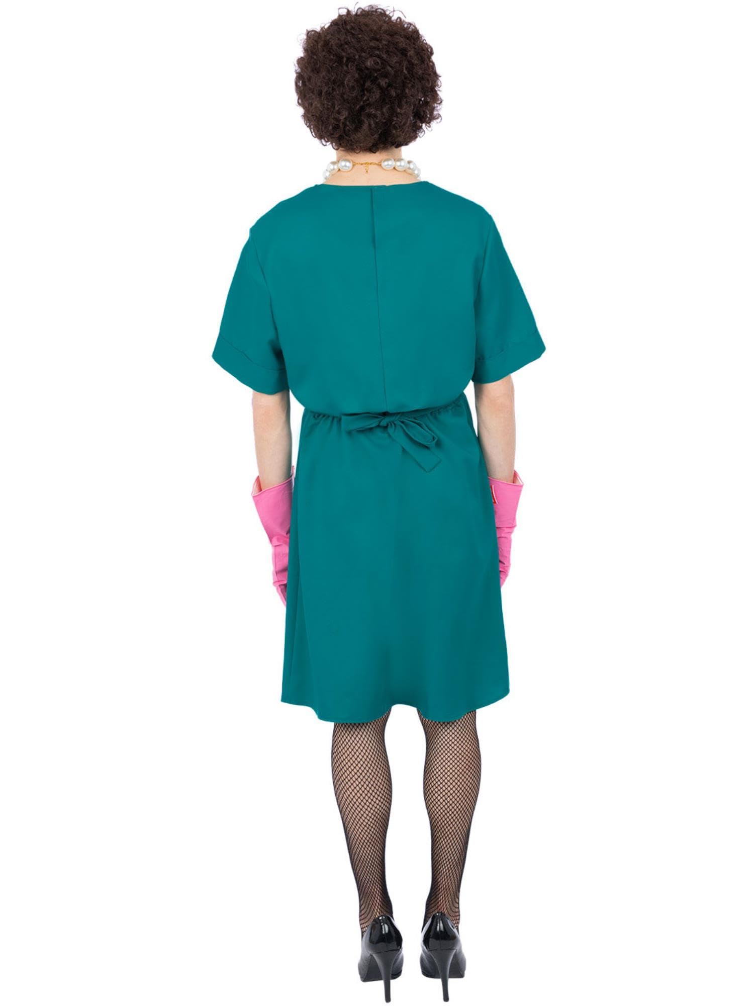 Smiffys Rocky Horror Show Frank N Furter Costume chirurgico, abito, guanti e collana, licenza ufficiale Rocky Horror Picture Show Fancy Dress, costume per adulti