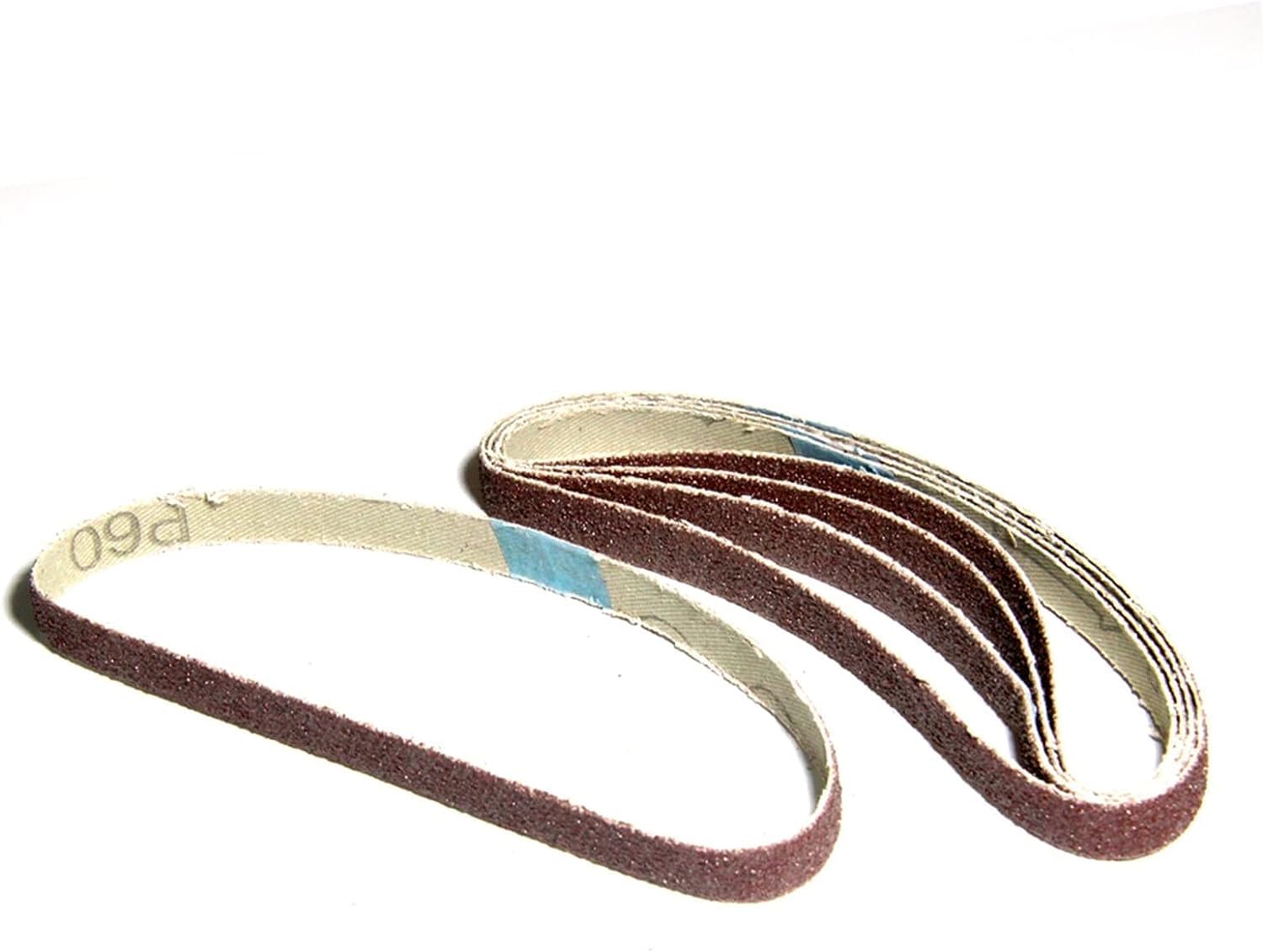 Schleifbänder, Schleifpapierbänder, 50 Stück, 10 x 330 mm, Schleifband, 3/8 x 13 Zoll, Bandschleifer, Schleifpapier, Schleifpapier, Holzbearbeitungswerkzeuge, Zubehör for Holzbearbeitung (Grö