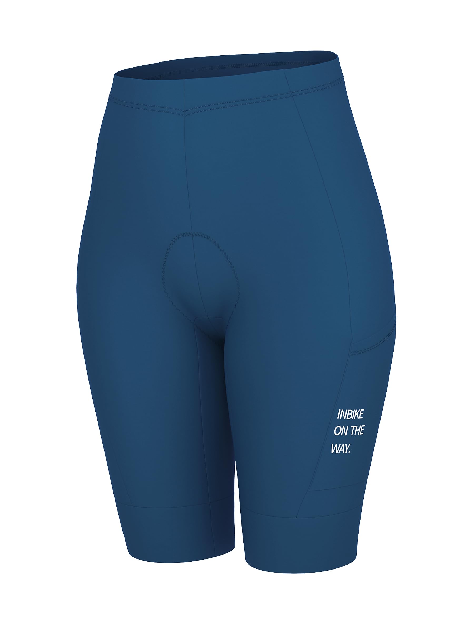 INBIKE Pantaloncini Ciclismo Donna Imbottitura 3D Pantaloncini Bici Pantaloncini Ciclista MTB Asciugatura Rapida Traspirante