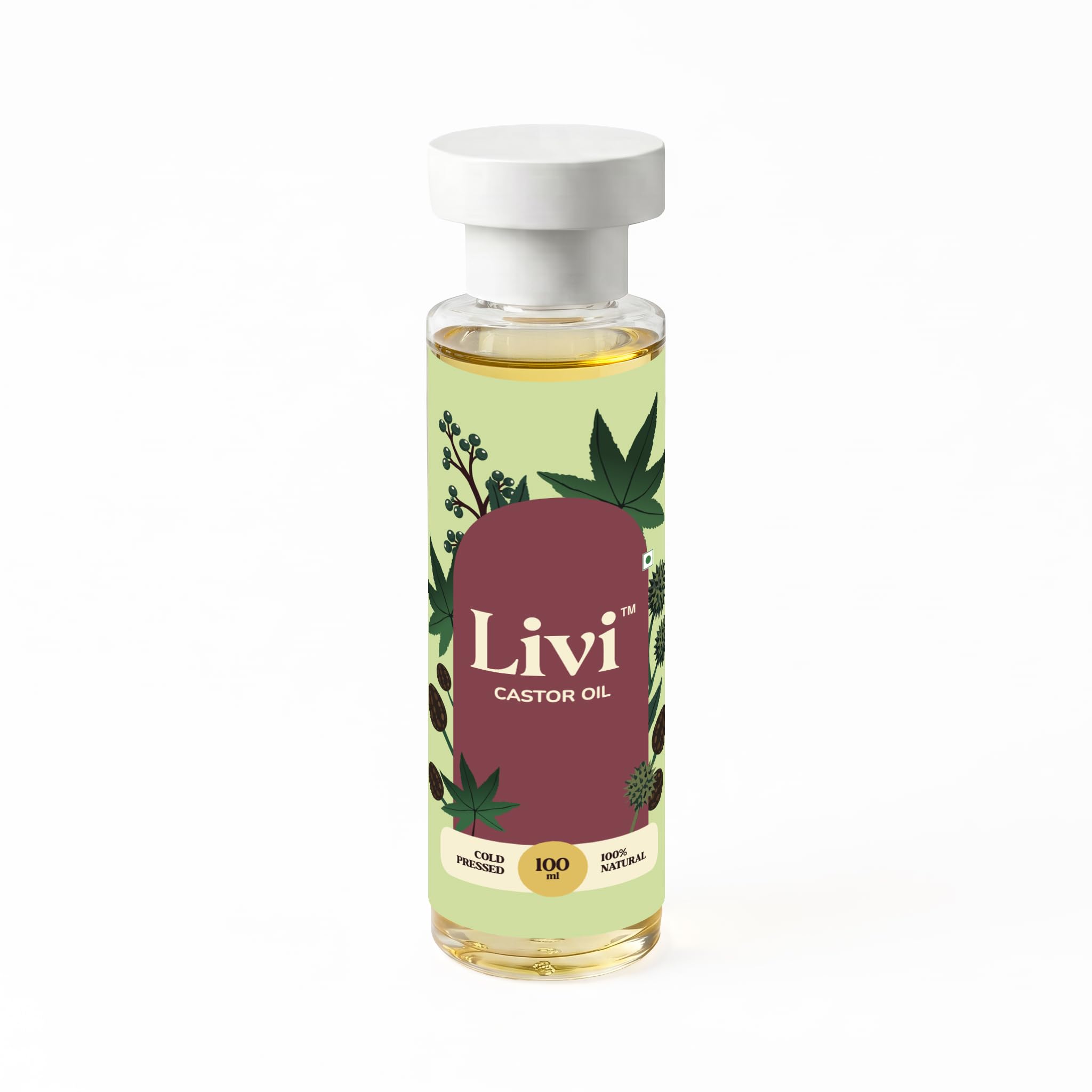 Livi Cold Pressed Castor Oil for Skin & Hair care | 100% Natural, Zero Additives | Castor Oil for Hair Growth, Scalp Care & Deep Moisturization | Multipurpose Beauty & Wellness Oil | 100ml-picture-49