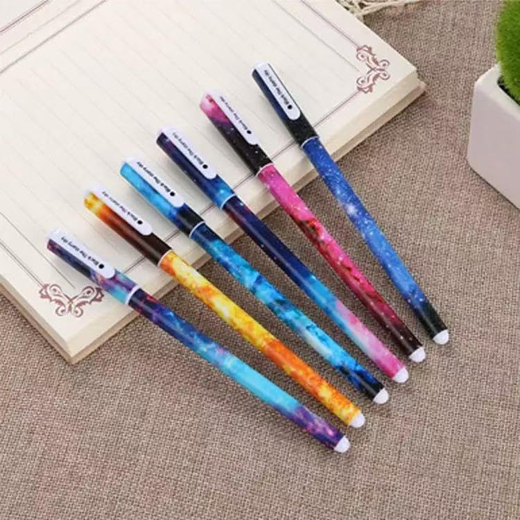 Set 6 bolígrafos de gel multicolor punta fina 0.38 mm miniatura 4
