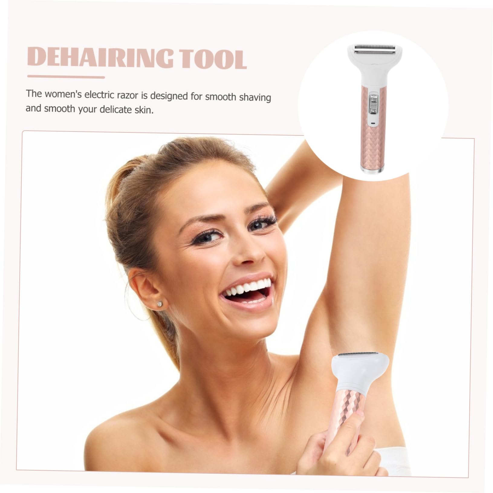 Afeitadora Eléctrica Multifunción Usb Recortadora De Cejas Para Mujer Depiladora Facial