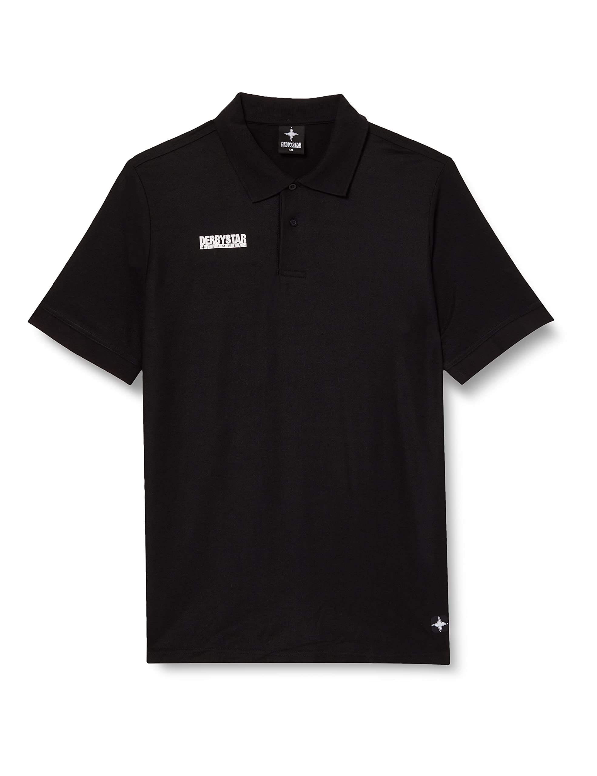 Derbystar Ultimo Polo-Shirt Unisex Polo - Black, XX-Large