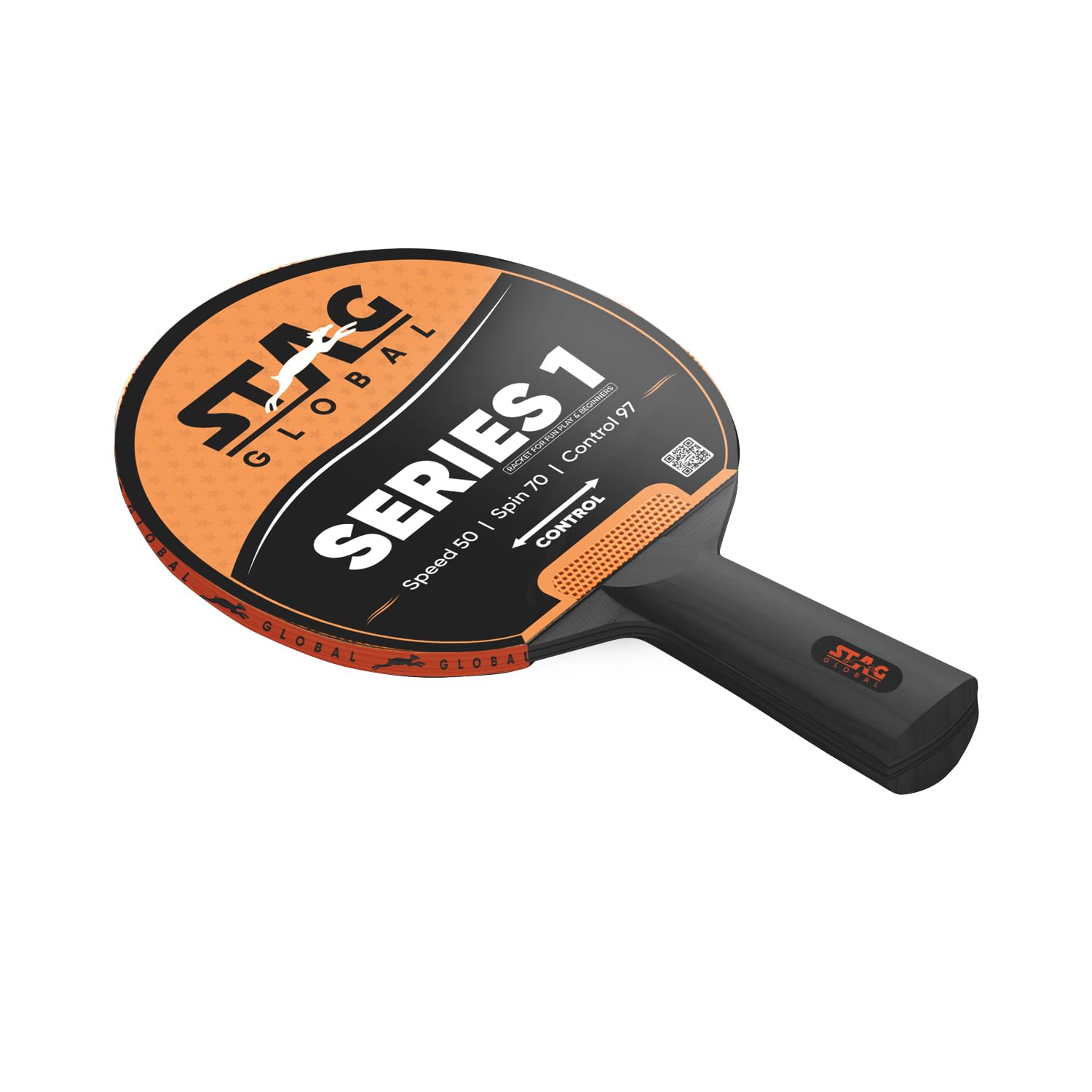 (New Launch) STAG Global Series 1 Table Tennis Racket | Lightweight |FUNPLAY & Beginners | Multi-Color-picture-5