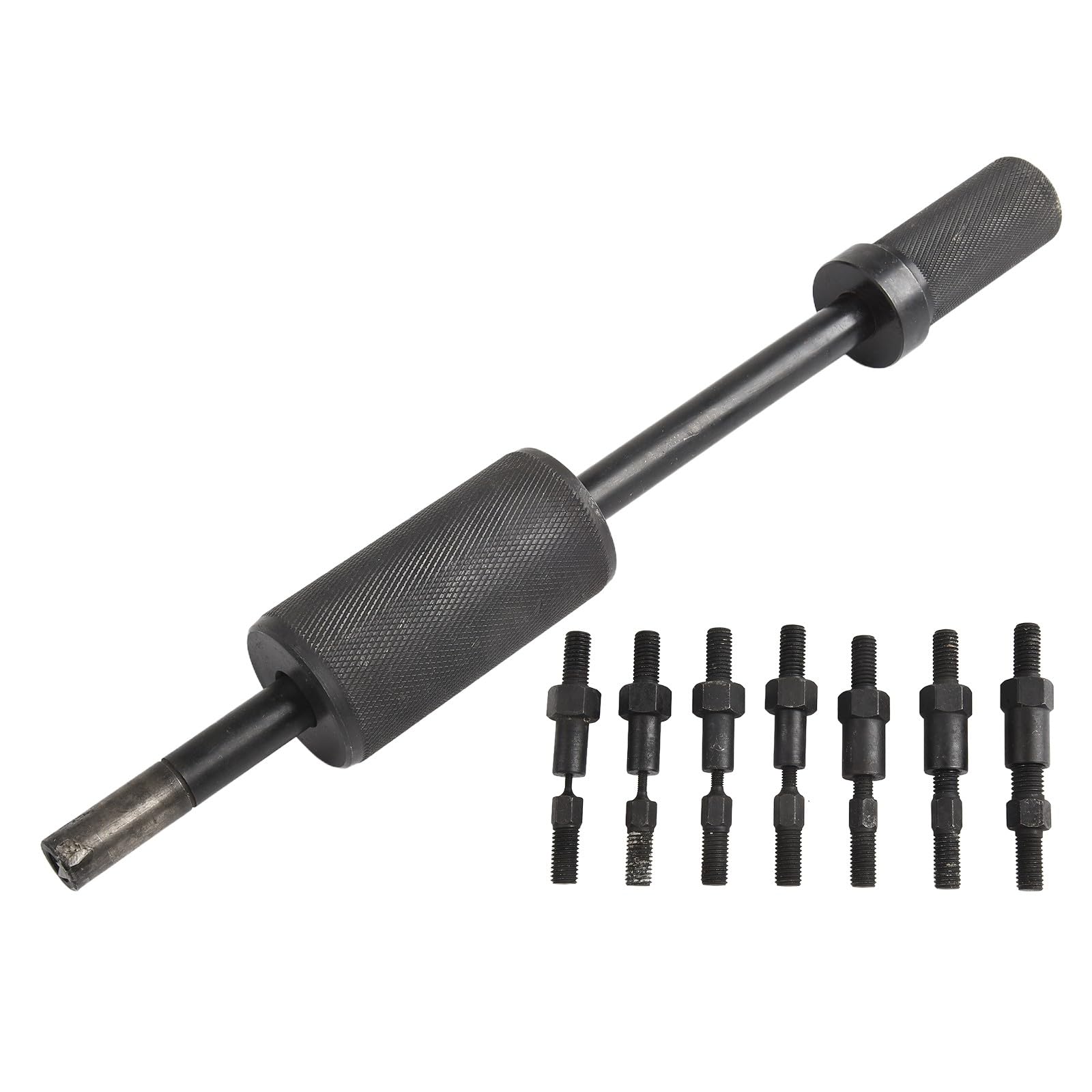 Juego de herramientas manuales para extracción de pasadores cónicos roscados internos y externos, 3 mm a 12 mm, martillo extractor mecánico con construcción de metal