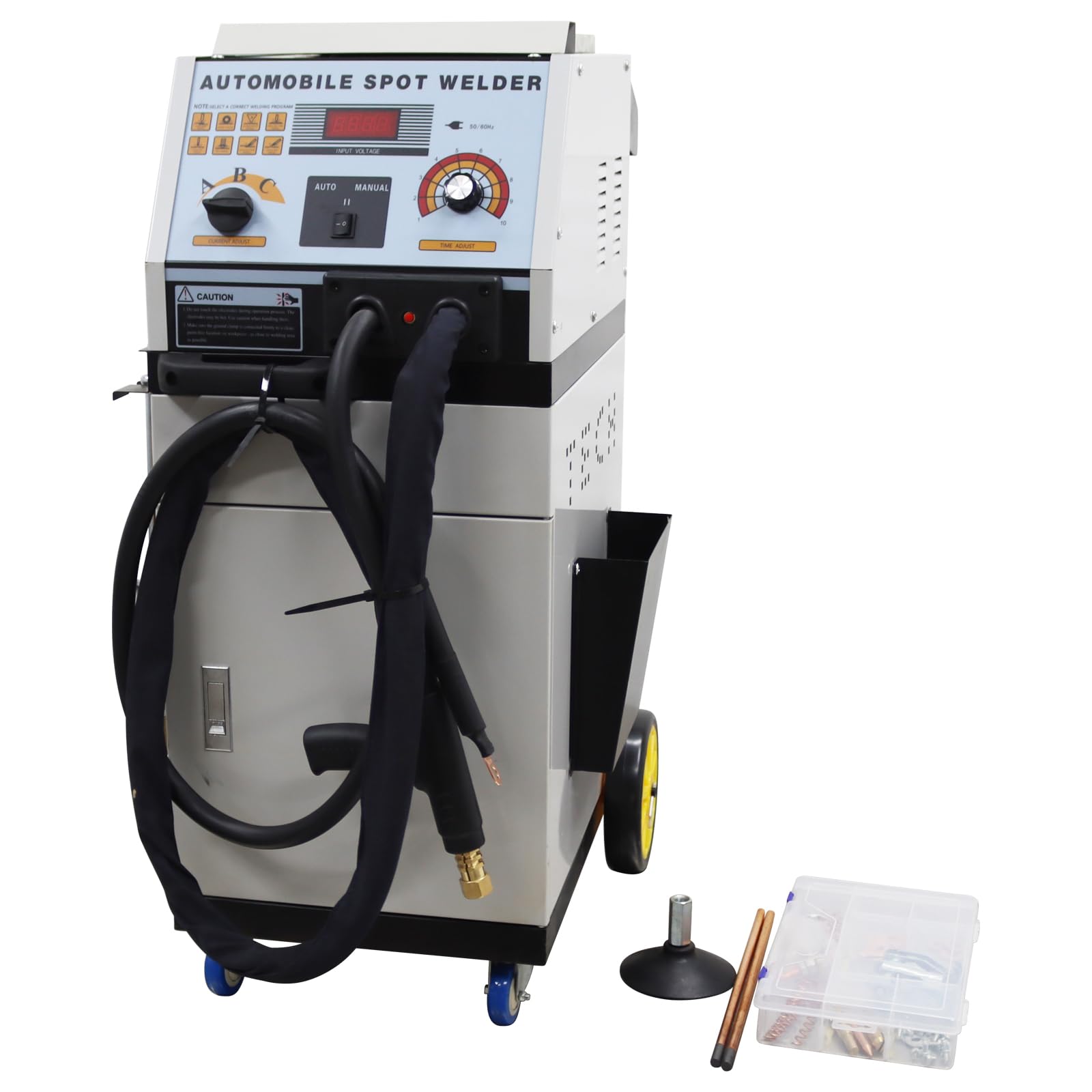 Banfluxion Spot Welder Steel Dent Pulling Machine Car Auto Repair Machine Stud Welder Dent Repair Kit, 220V