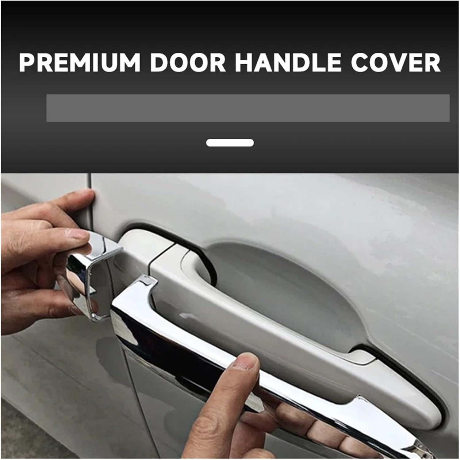 Grab Handles Door Handle Cover Fit for Renault Fit for Megane II MK2 2003 2004 2005 2006 2007 2008 ABS Sticker Exterior Car Accessories Gadgets Universal(Orange)