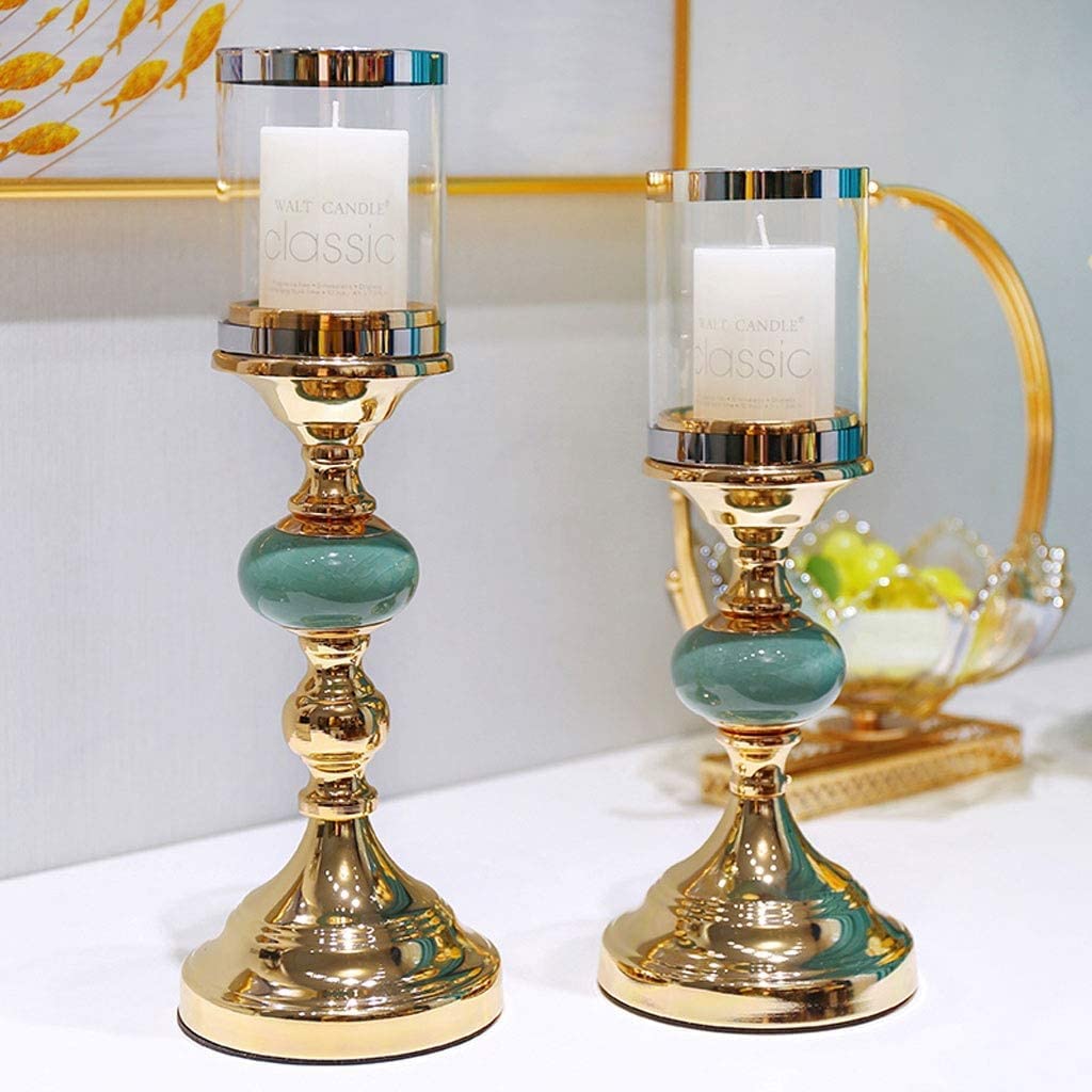 Świeczniki Świecznik Światła Luksusowe Świeczniki Metalowe Centerpieces Home Decor Uchwyt Dekoracja