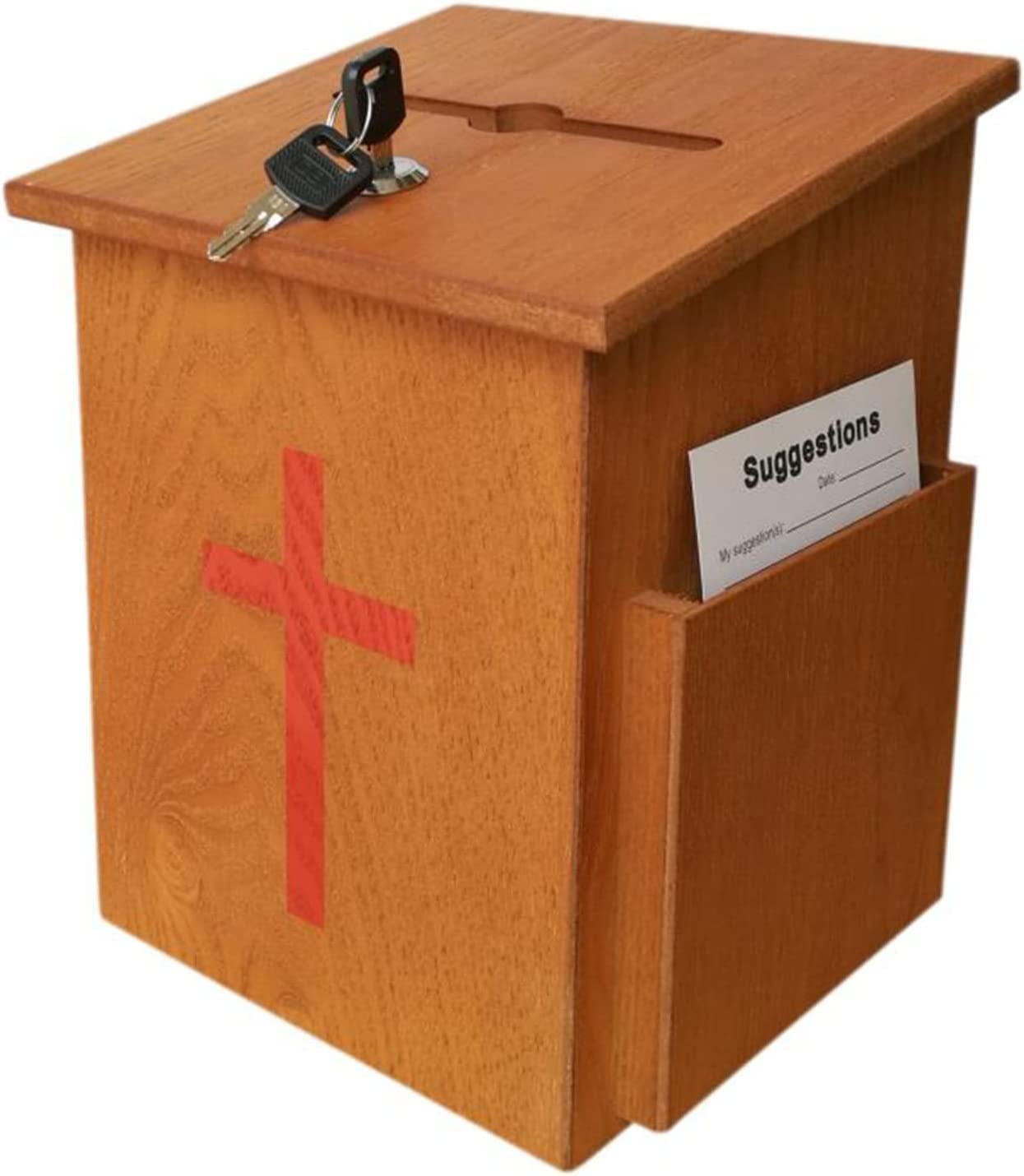 Amazon.co.jp: 募金箱、意見箱、教会コレクション 募金箱 寄付