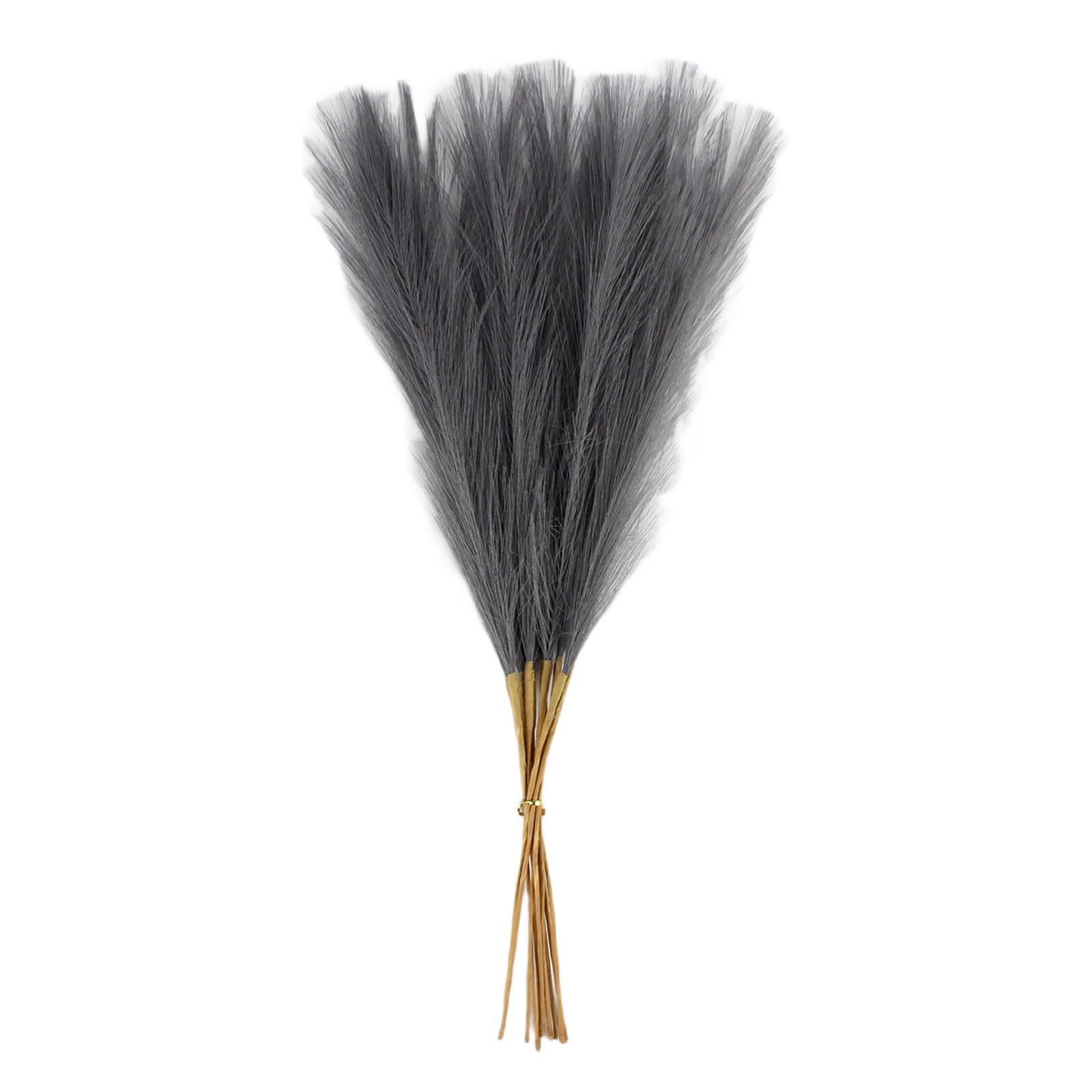 Hsioluted 30Pcs Artificial Pampasgrass Realistic Simulation Cattail for Thanksgiving Wedding Christmas Home Party Decoration Pampasgrass