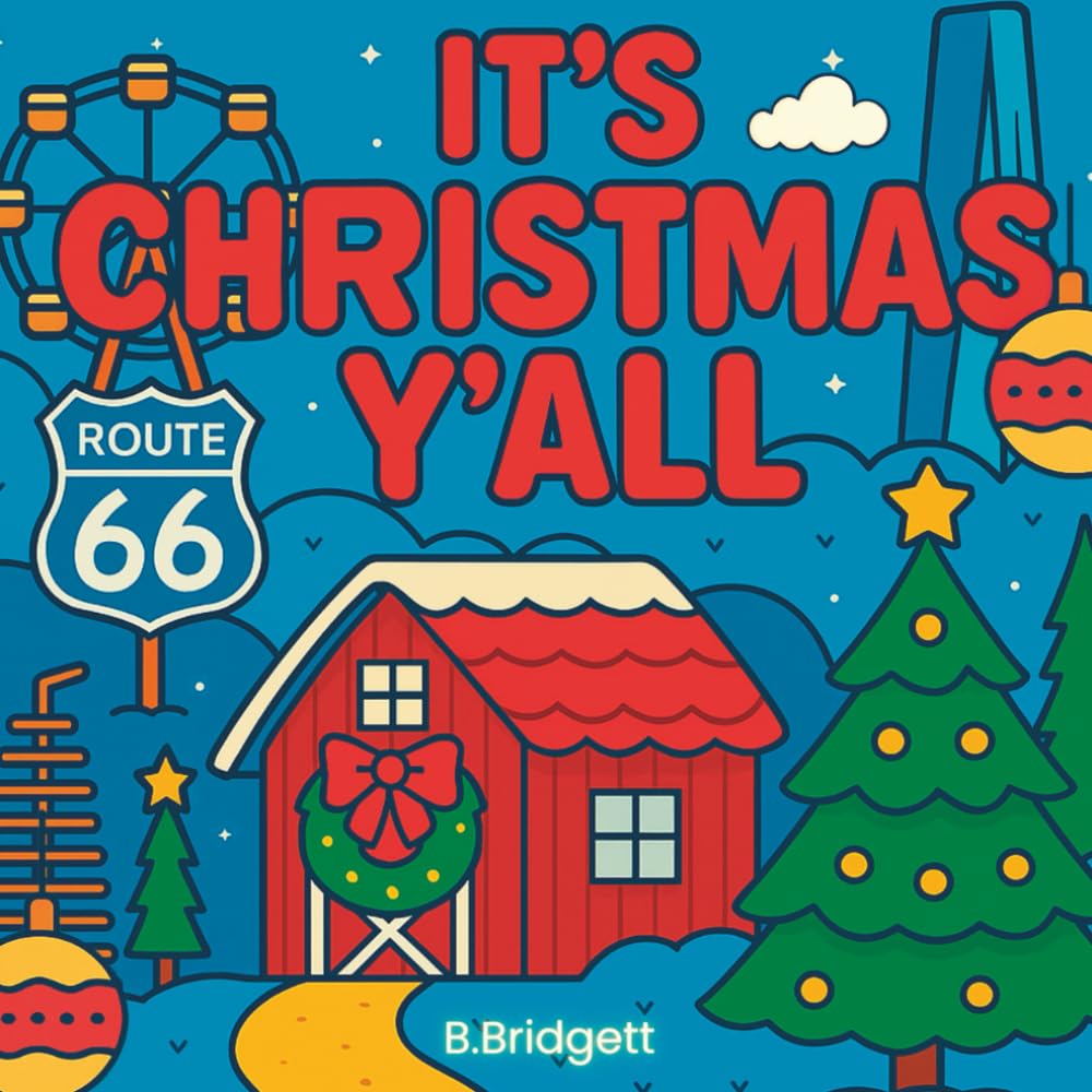 It's Christmas Yall: A Festive Oklahoma Christmas Coloring Adventure enjoyable for all ages