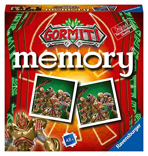 Ravensburger Italy Gormiti Memory en Formato Bolsillo, 15 x 15