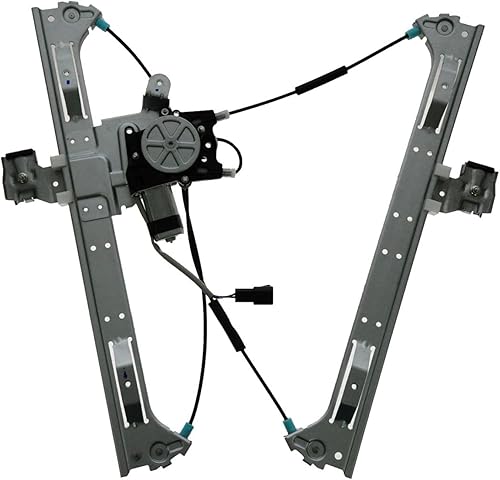 Vista 100 de TRQ Regulador de Elevalunas Eléctrico Trasero Izquierdo y Conjunto del Motor del Lado del Conductor Compatible con Chevrolet Cruze 2012-2015 2016