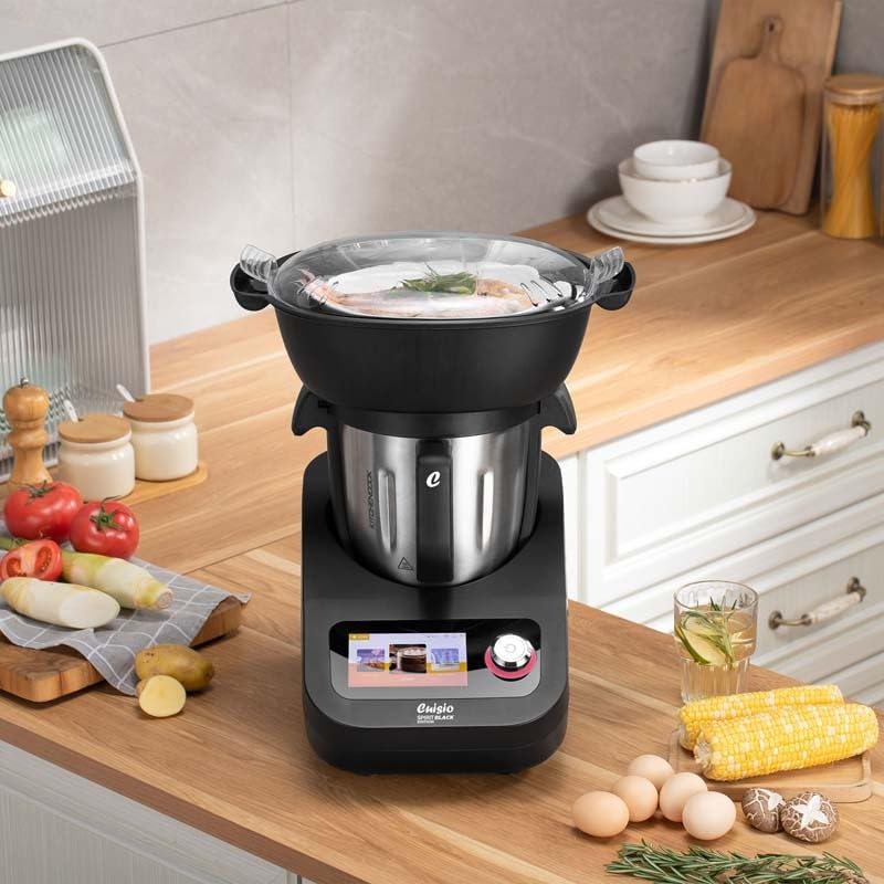 Kitchencook - Robot Cuiseur Cuisio_spirit_black_edition - 1300 W 3 L - Accessoires