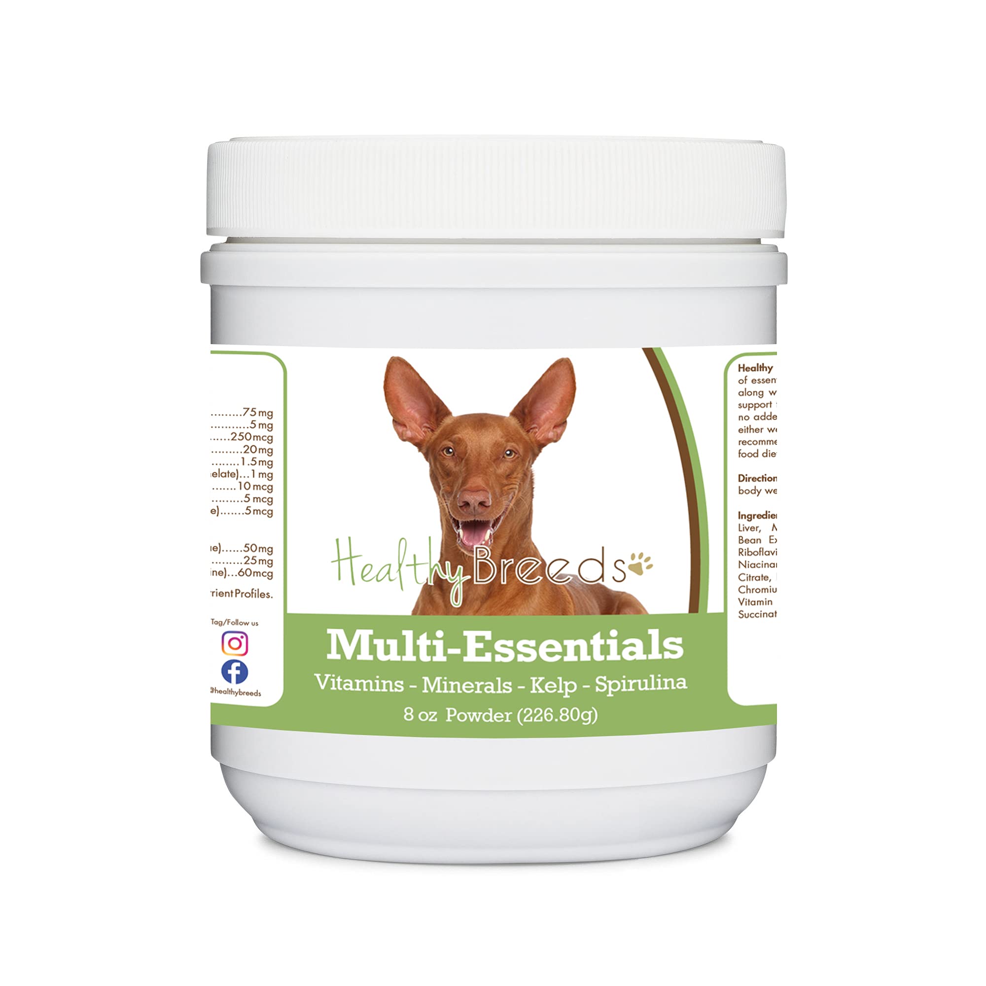 Healthy Breeds Pharaoh Hound Multi-Essentials Powder for Dogs 8 oz