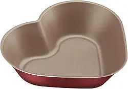 Tramontina 20075724 Forma para Bolo de Alumínio com Revestimento Interno Antiaderente, Vermelho, 24 cm