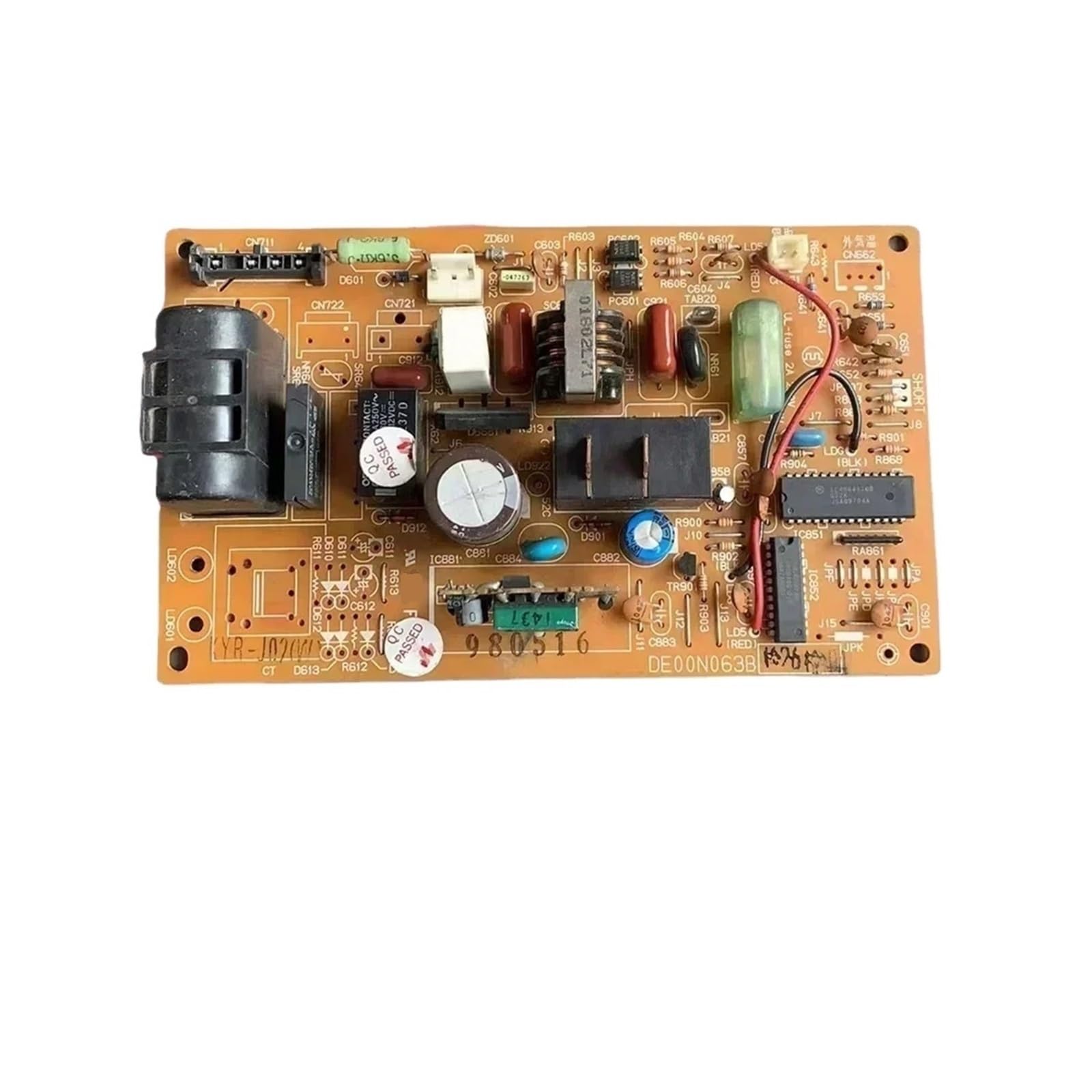 Air Conditioner Control Board Outdoor Unit Accessories，Compatible For Mitsubishi， DE00N140B DE00N063B Circuit PCB Replace Part(DE00N063B)
