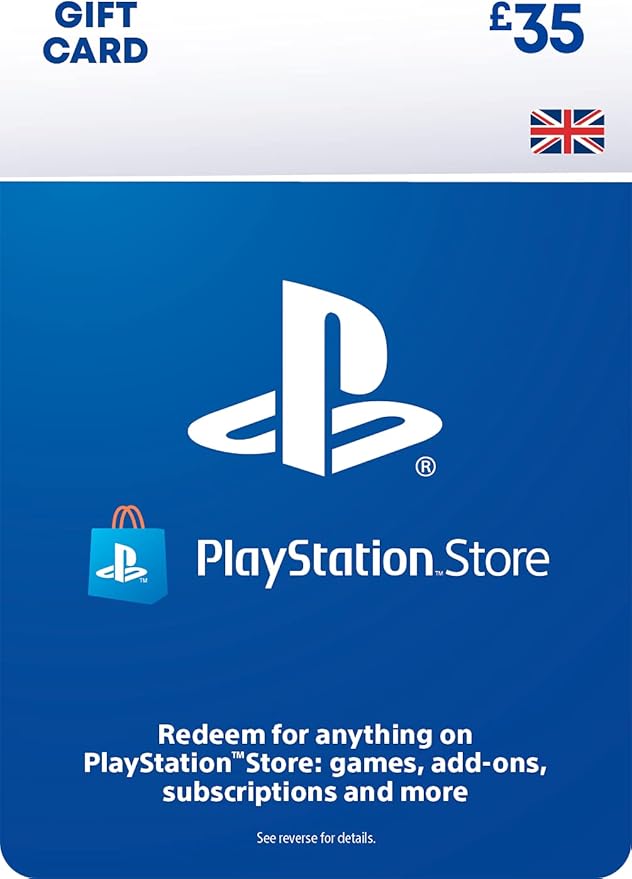 PlayStation PSN Card 35 GBP Wallet Top Up PS5/PS4 PSN Download Code