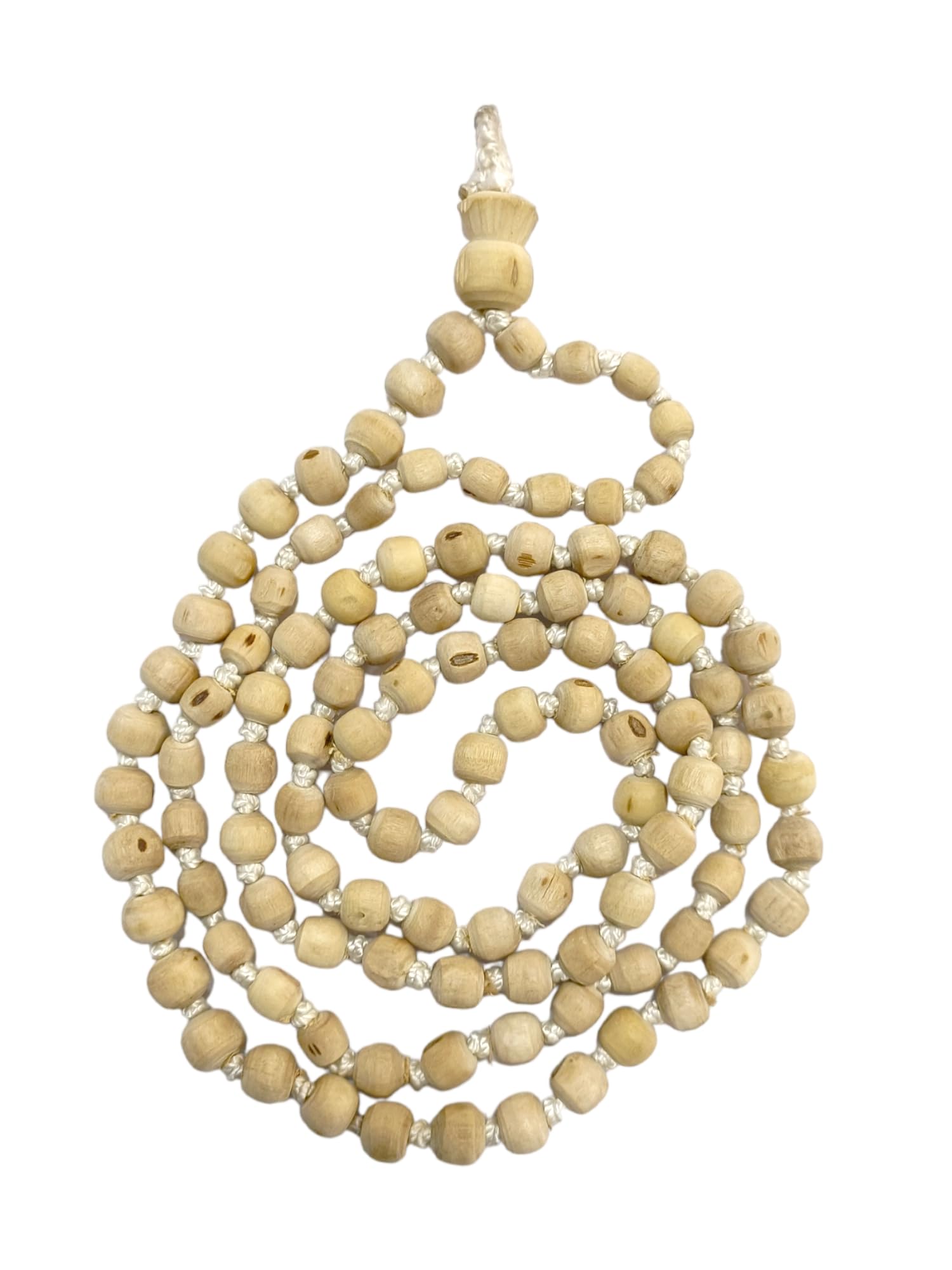 DEV SAMAGRI Original Tulsi Jaap Mala 108 Beads | Tulsi Mala for Mantra Japa, Healing, Yoga-Meditation, Original for Men & Women-image-44