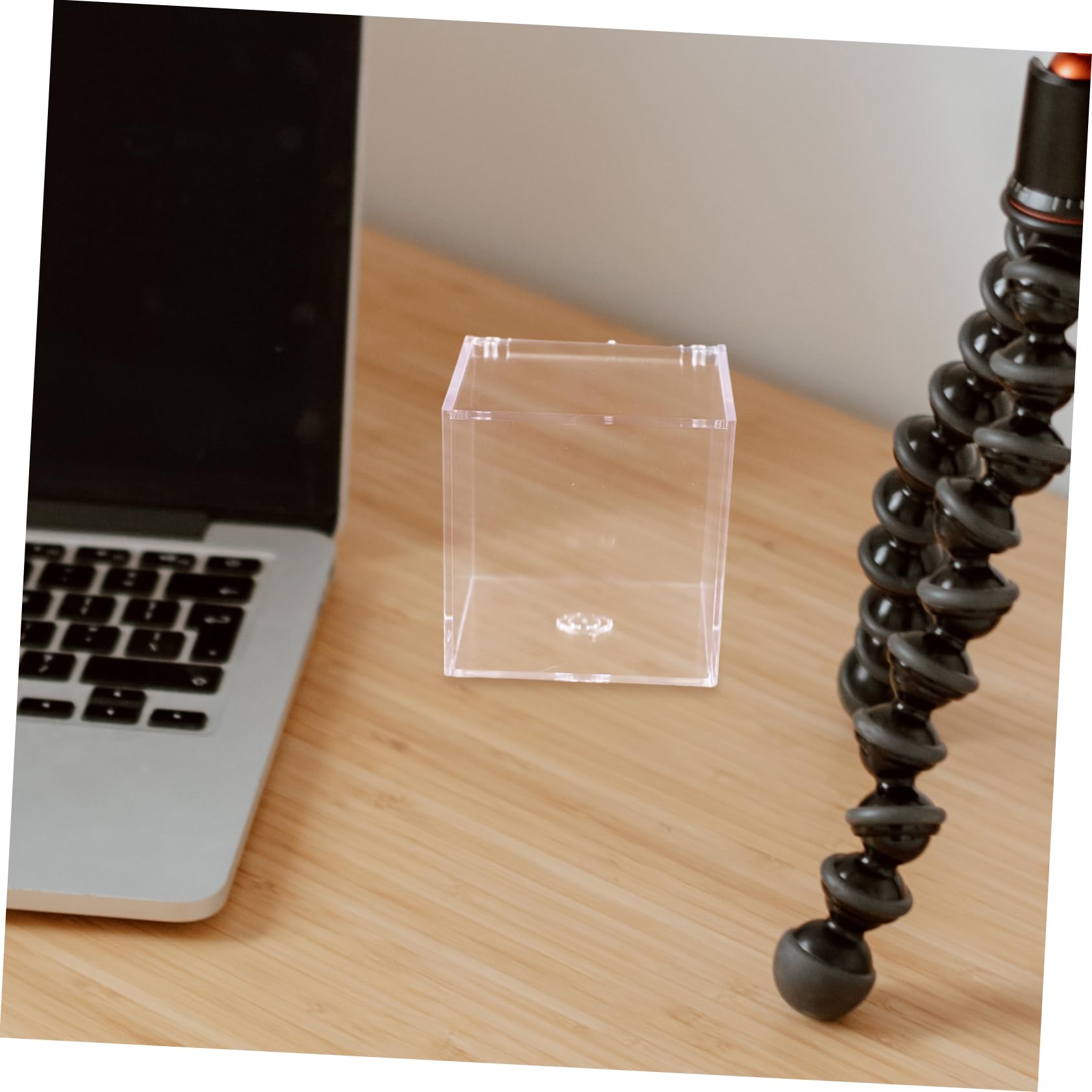 LOT DE 5 Supports D'affichage Flottants Transparents Pour Bijoux Et