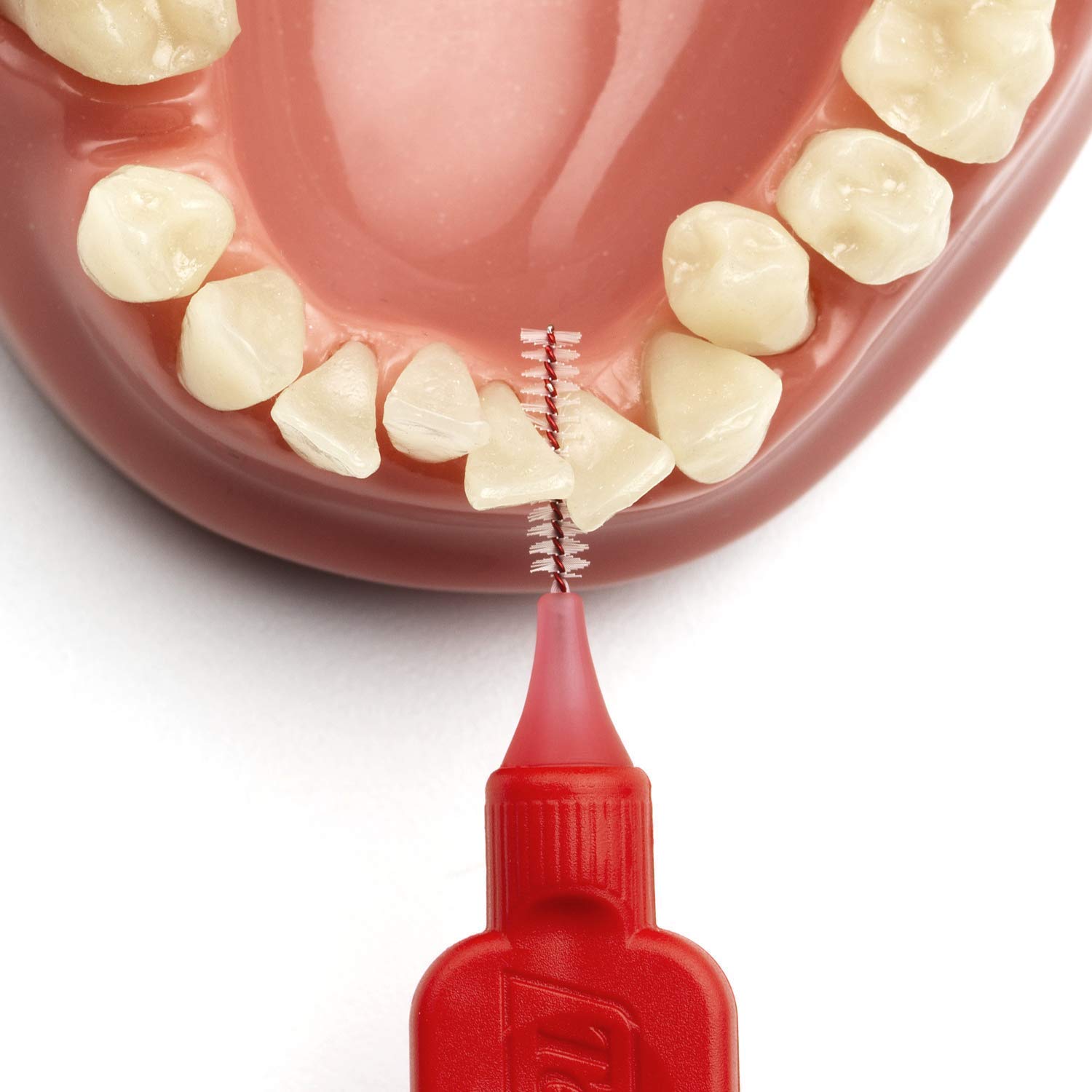 TEPE Blister 0.5 MM - KIRMIZI Diş Arayüz Fırçası (1 x 6 Adet) (2 paketi)