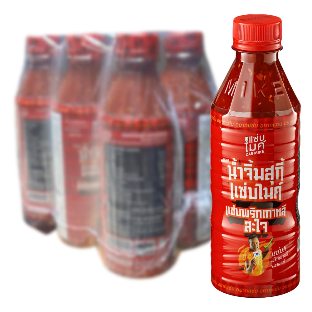 ZAB MIKE - Sauce pimentée coréenne Suki - Pack intérieur (6 X 440 g)