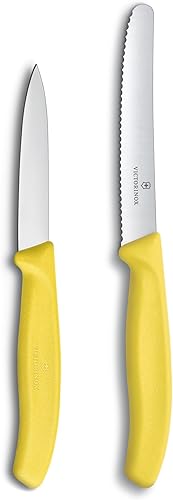 Victorinox Swiss Modern - Juego de cuchillos de mesa y tomate, cuchillos de cocina para artículos esenciales para el hogar, cuchillos para verduras