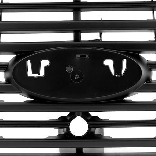 Miniatura 4 de AKKON - Compatible con Ford Transit 150250350350350HD 2015-2019 Parachoques delantero superior Rejilla central de repuesto cromadonegro