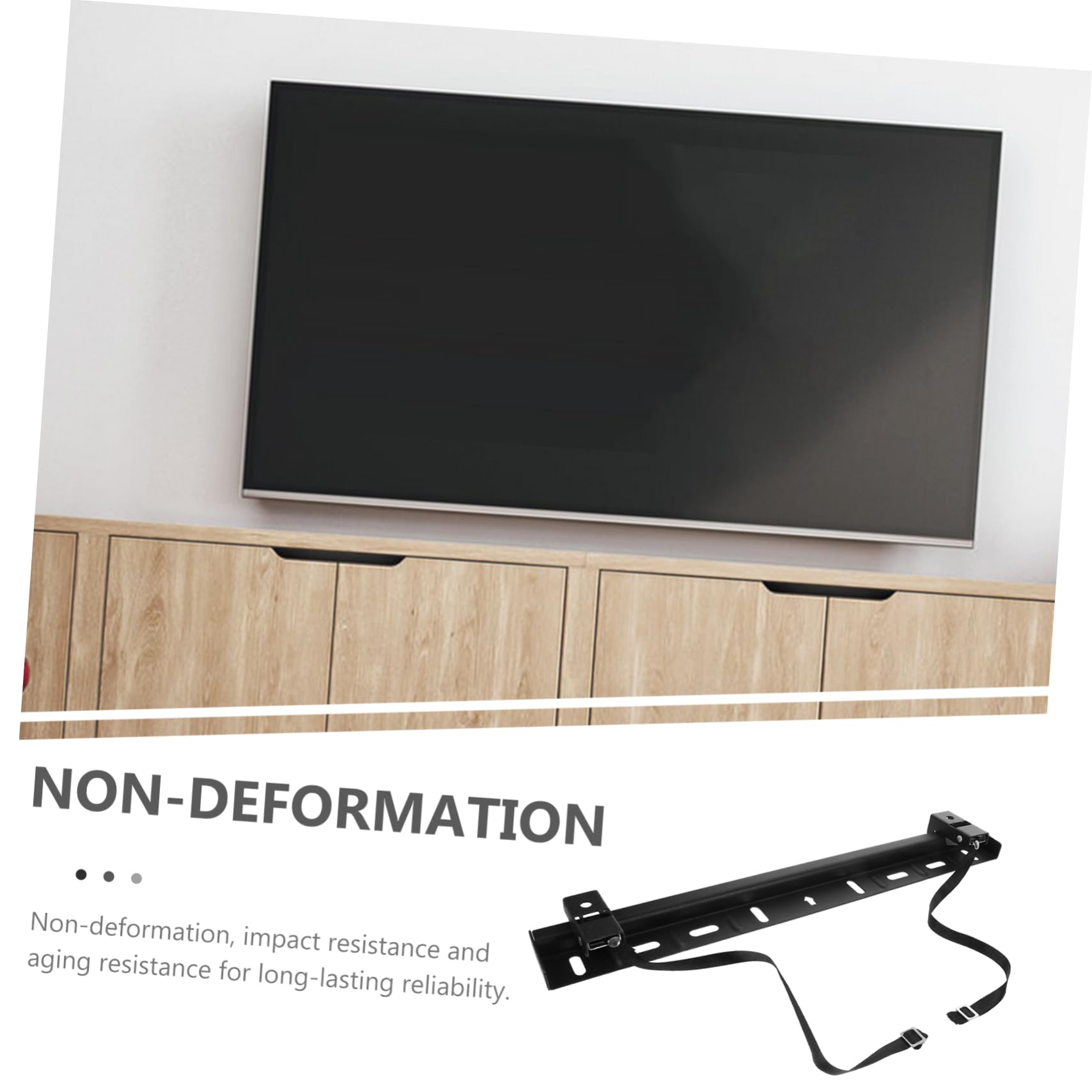Universal TV Stand Legs & Mounting Brackets - No Drill, Fits 32-55" TVs, Tabletop Stand Replacement
