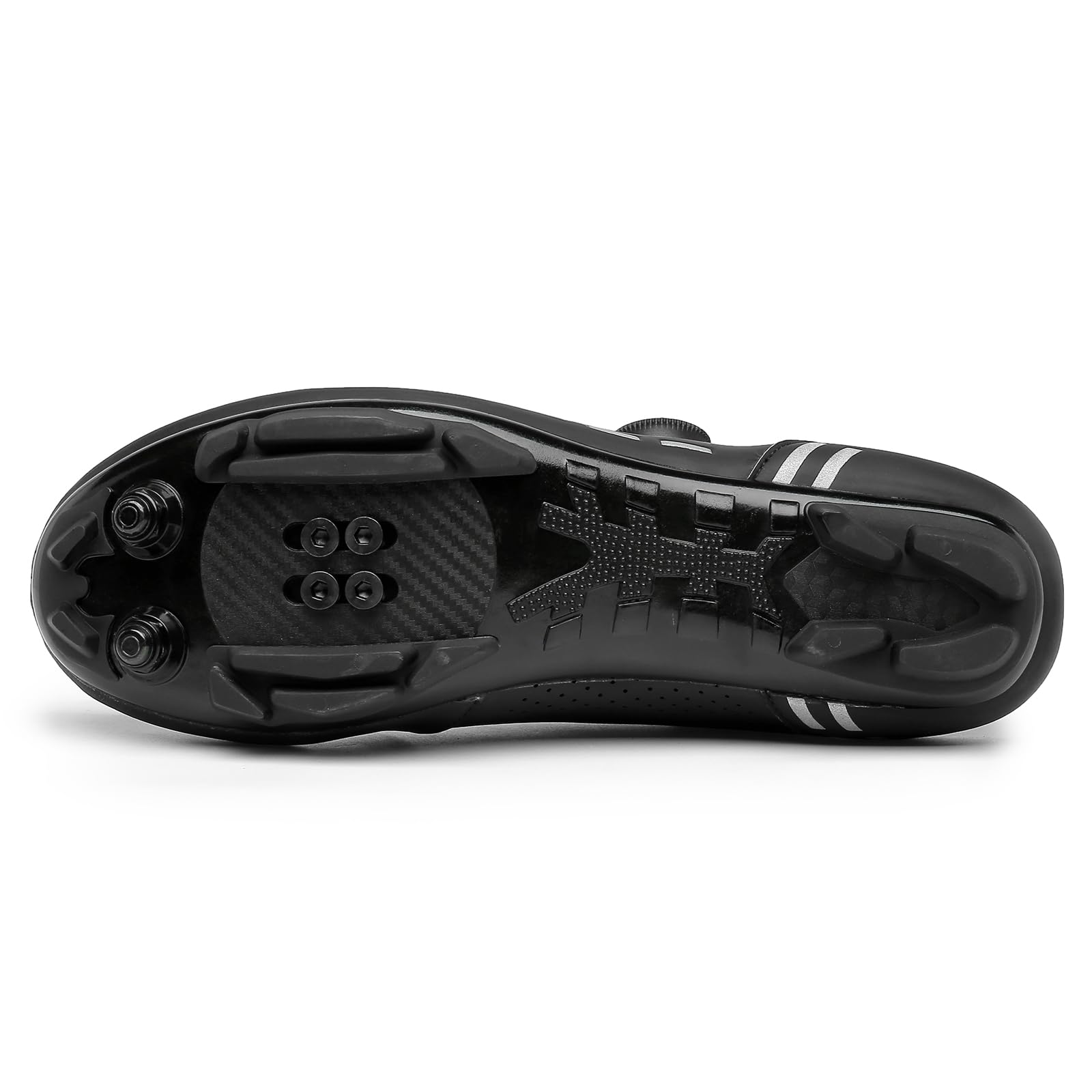 Scarpe da Ciclismo MTB da Uomo Donna Scarpe da Mountain Bike Traspirante Compatibile con i Pedali Shimano SPD a 2 bulloni con Tacchetti, Scarpe da Equitazione