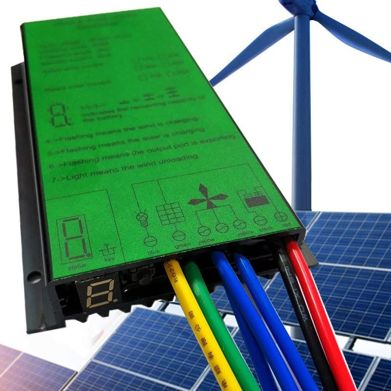 Controller ibrido eolico-solare Regolatore Ibrido Eolico-solare 24V600W