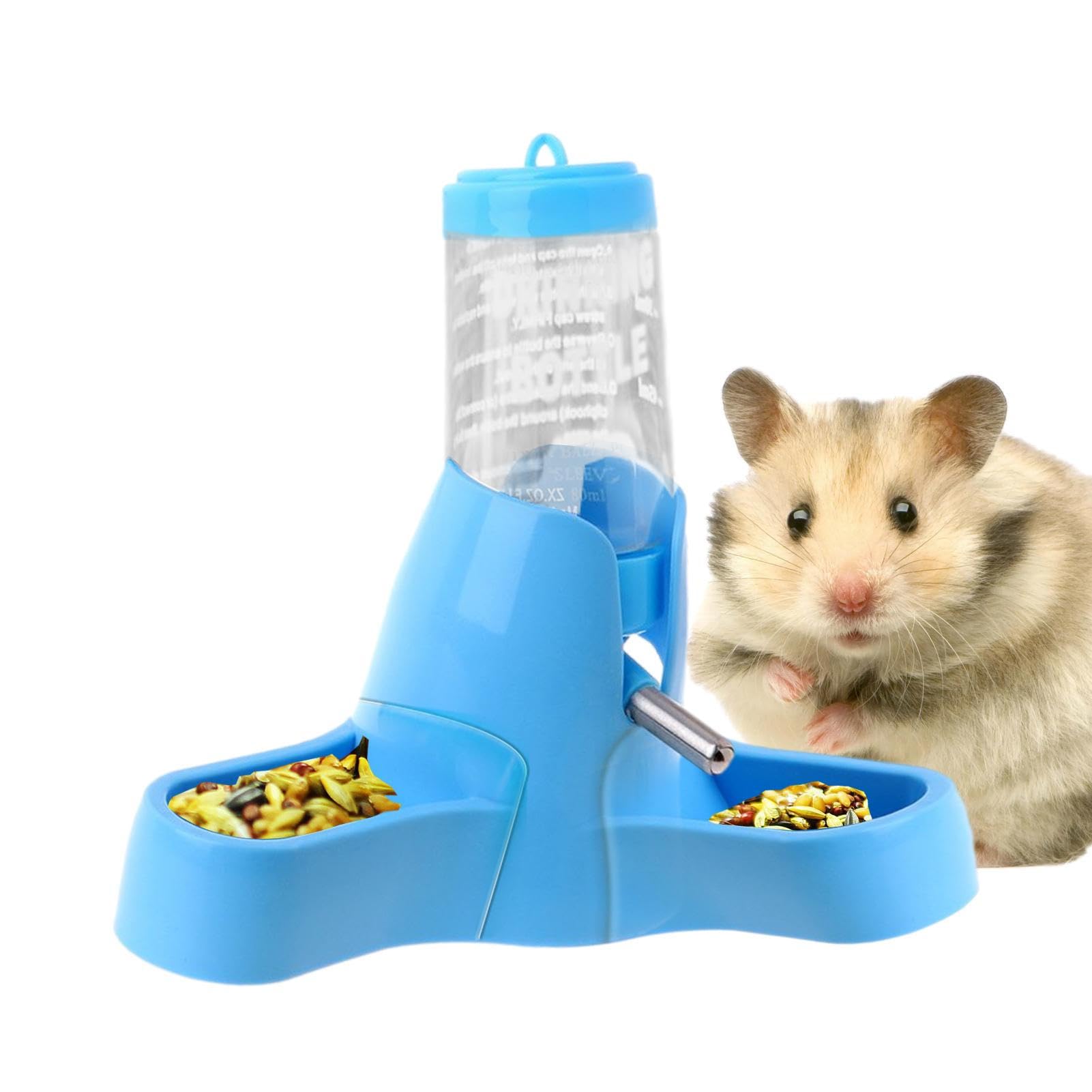 Futternapf-Set Für Hamster & Kleintiere - 3 Stück, Erhöhter Rand, Für Futter & Wasser