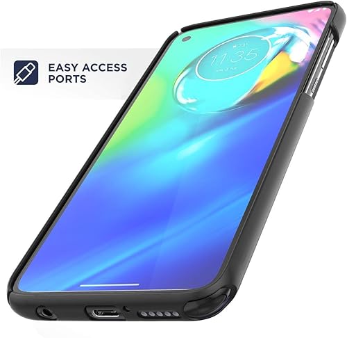 Miniatura 4 de Moto G Stylus 2020 - Funda para Motorola G Power con función atril (función atril), color negro (Moto G Stylus)