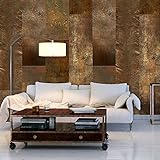 murando - PURO TAPETE - Realistische Tapete ohne Rapport und Versatz 10m Vlies Tapetenrolle Wandtapete modern design Fototapete - Abstrakt Textur Gold f-A-0541-j-a