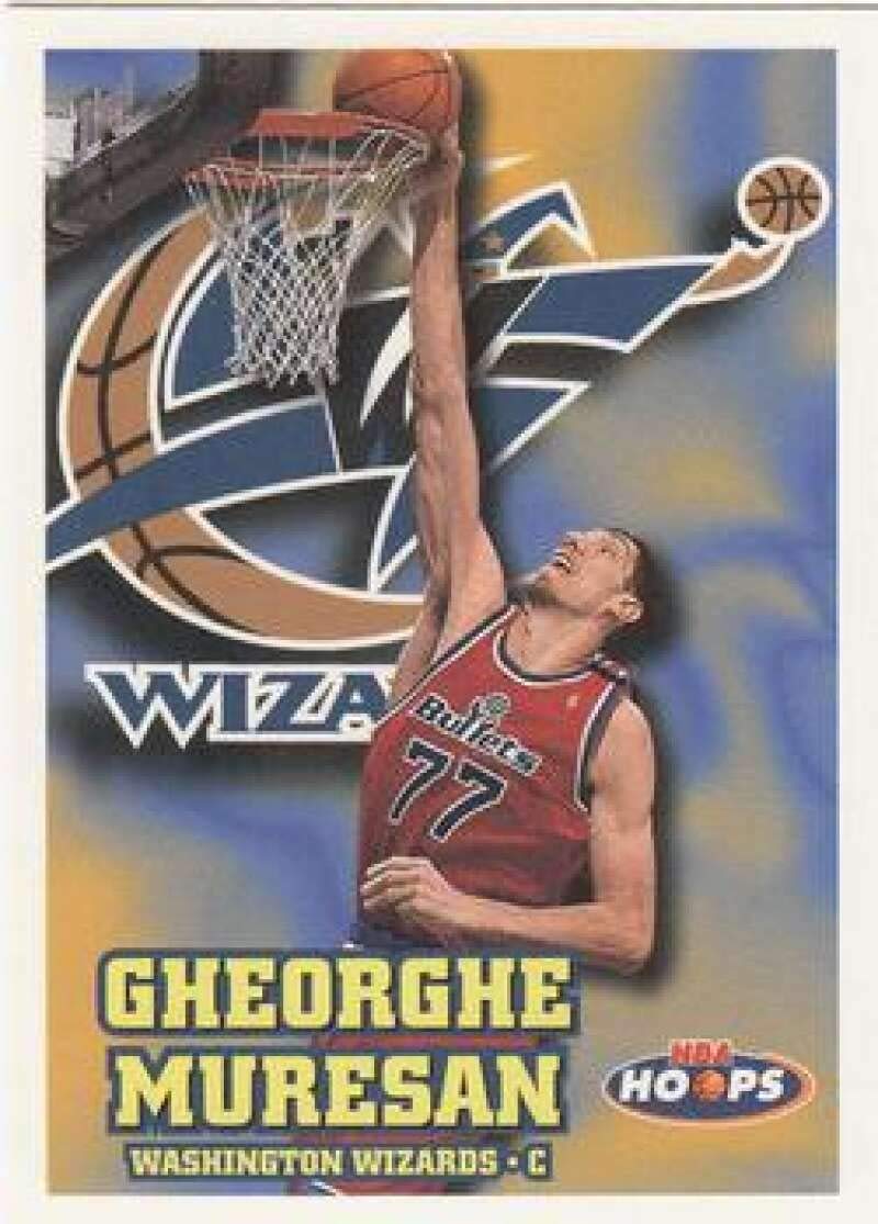 Amazon.com: 1997-98 NBA Hoops Series 1#161 Gheorghe Muresan Wash