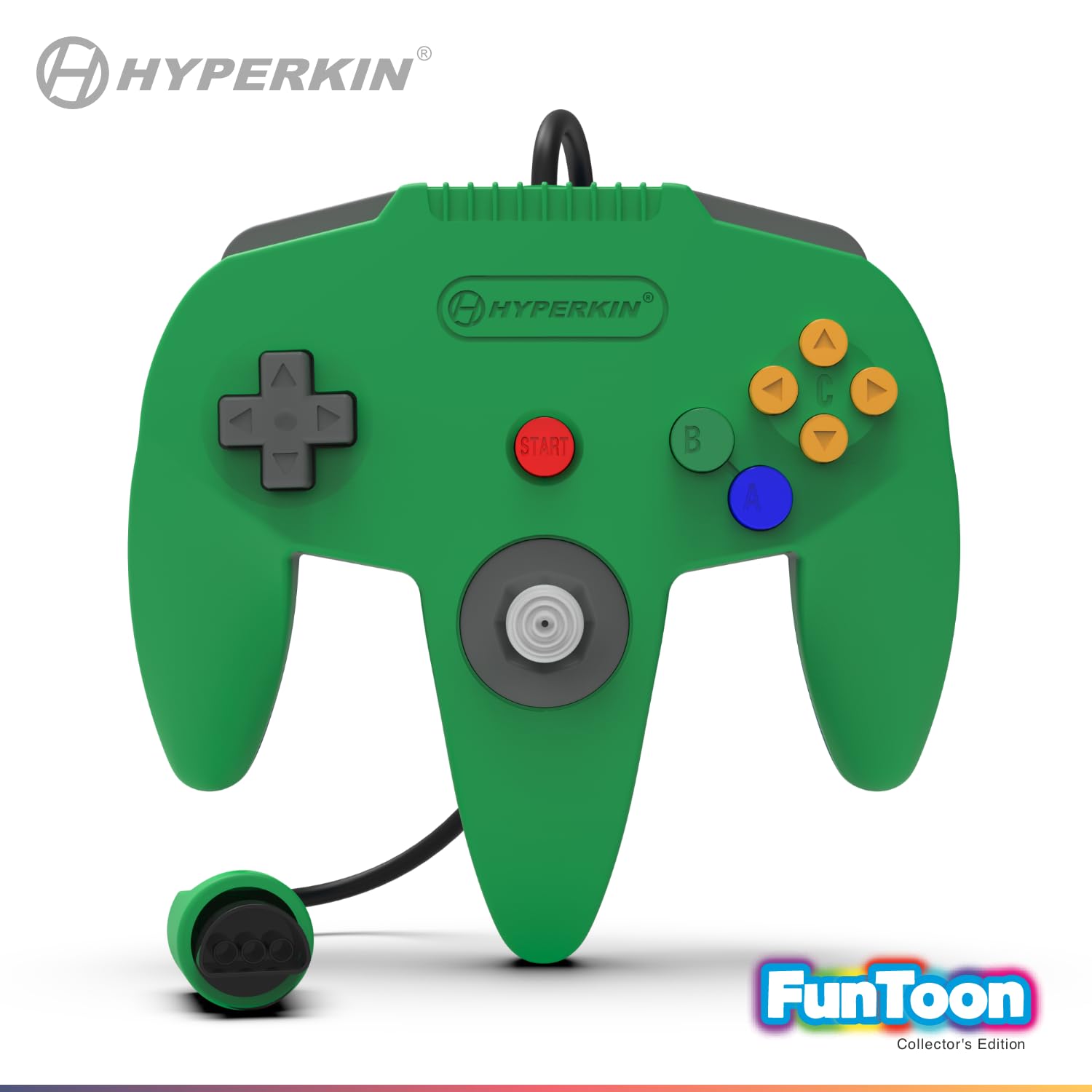 Amazon.com: Hyperkin Captain Controller for N64, Wired Gamepad