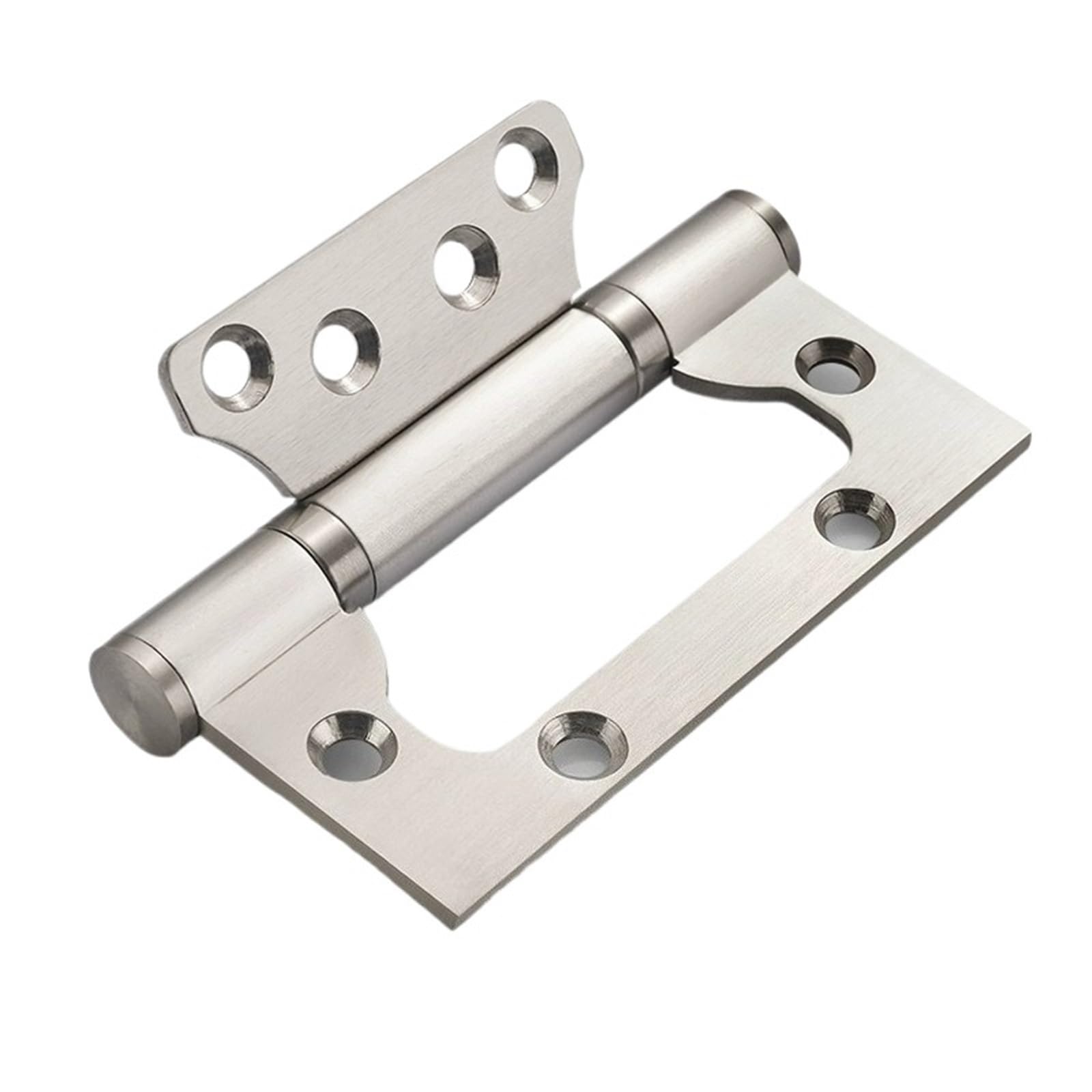 Kdhcvkz Brushed Steel 1Pcs Stainless Steel Hinge 4 Inch(Brushed Steel)