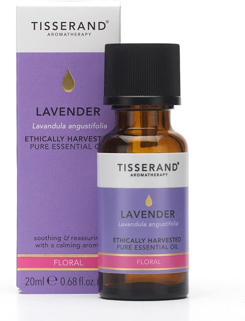 Tisserand Aromatherapy | Lavender Essential Oil | Ethically Harvested | 100% Pure Essential Oil | 20ML