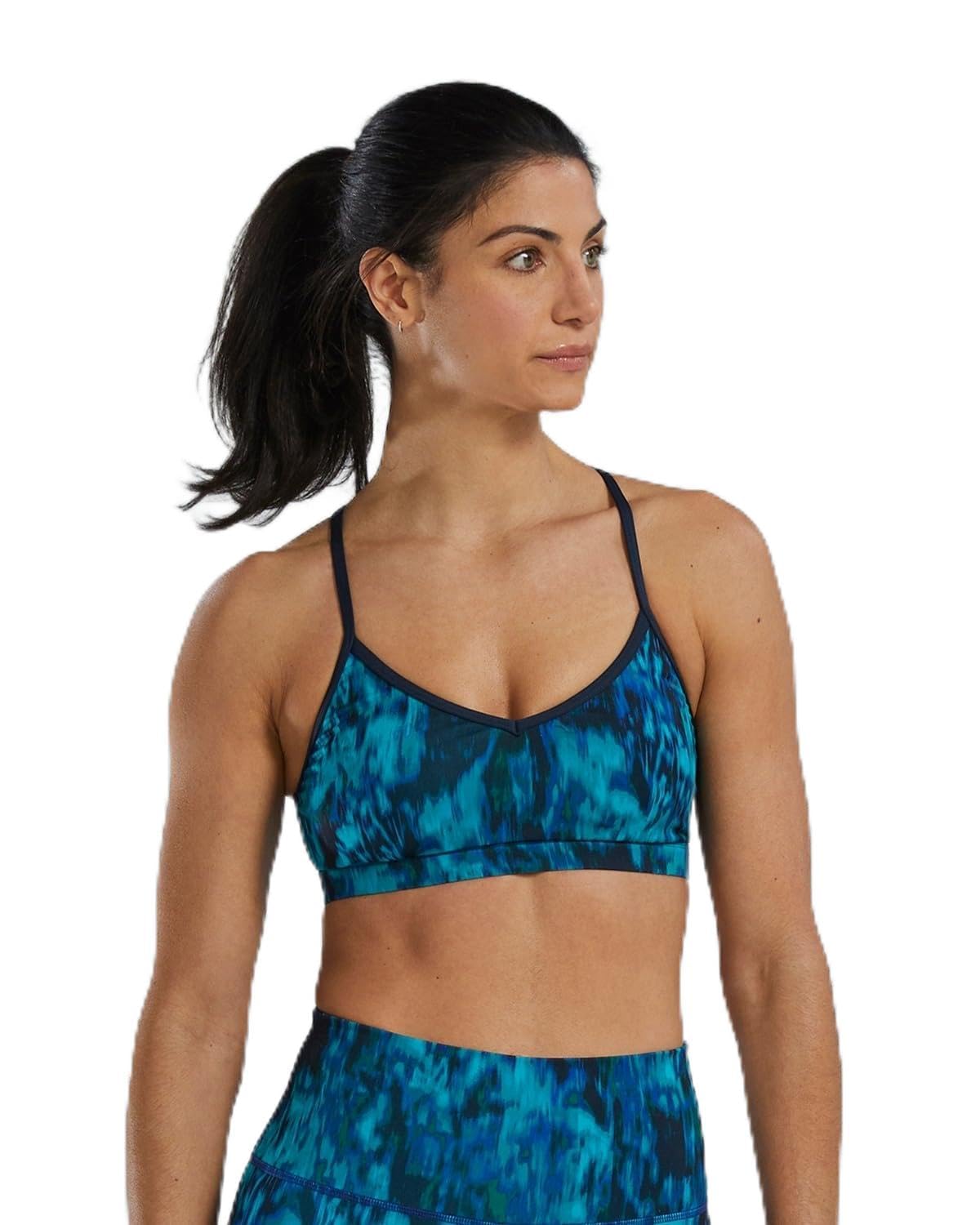 TYR T39007466XL W VNCK Bra Rip Blue/Green XL