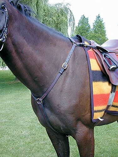 Nunn Finer Hunting Breastplate (Havana/Brass, Oversize)