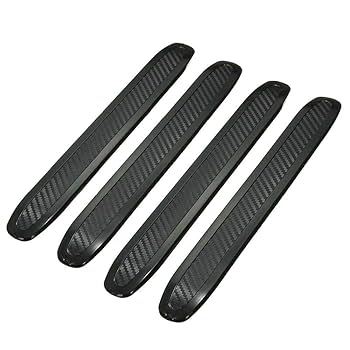 Amazon | 4ピース ブラック 衝突防止パッチ バンパー ガード