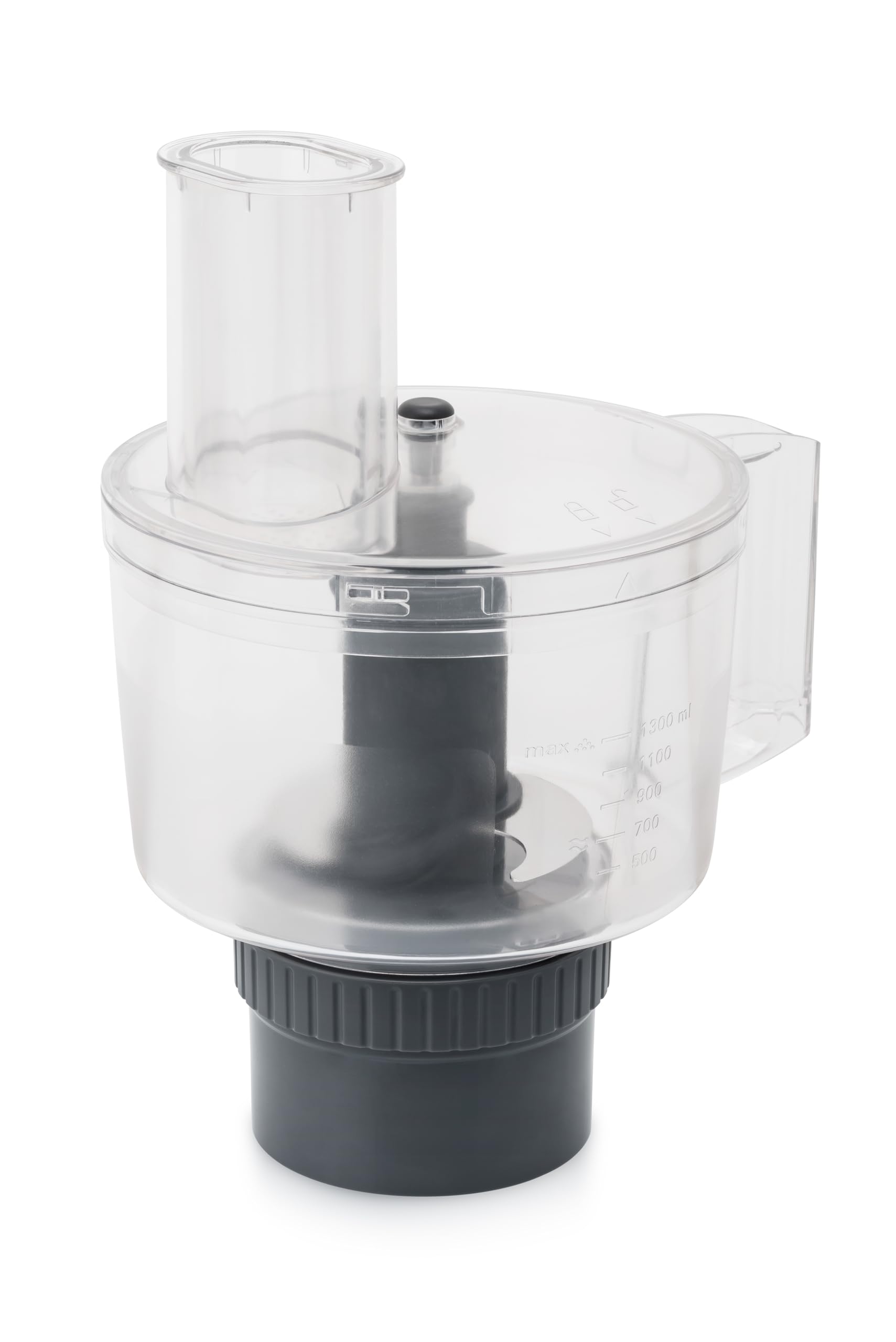 ETA Food Processor Aufsatz für Küchenmaschinen I 7-in-1 Zerkleinerer & GemüseschneiderI 4 Edelstahl-Reiben I 1,3L Behälter I kompatibel mit Gratus EVO, Gratussino III, Kuliner II